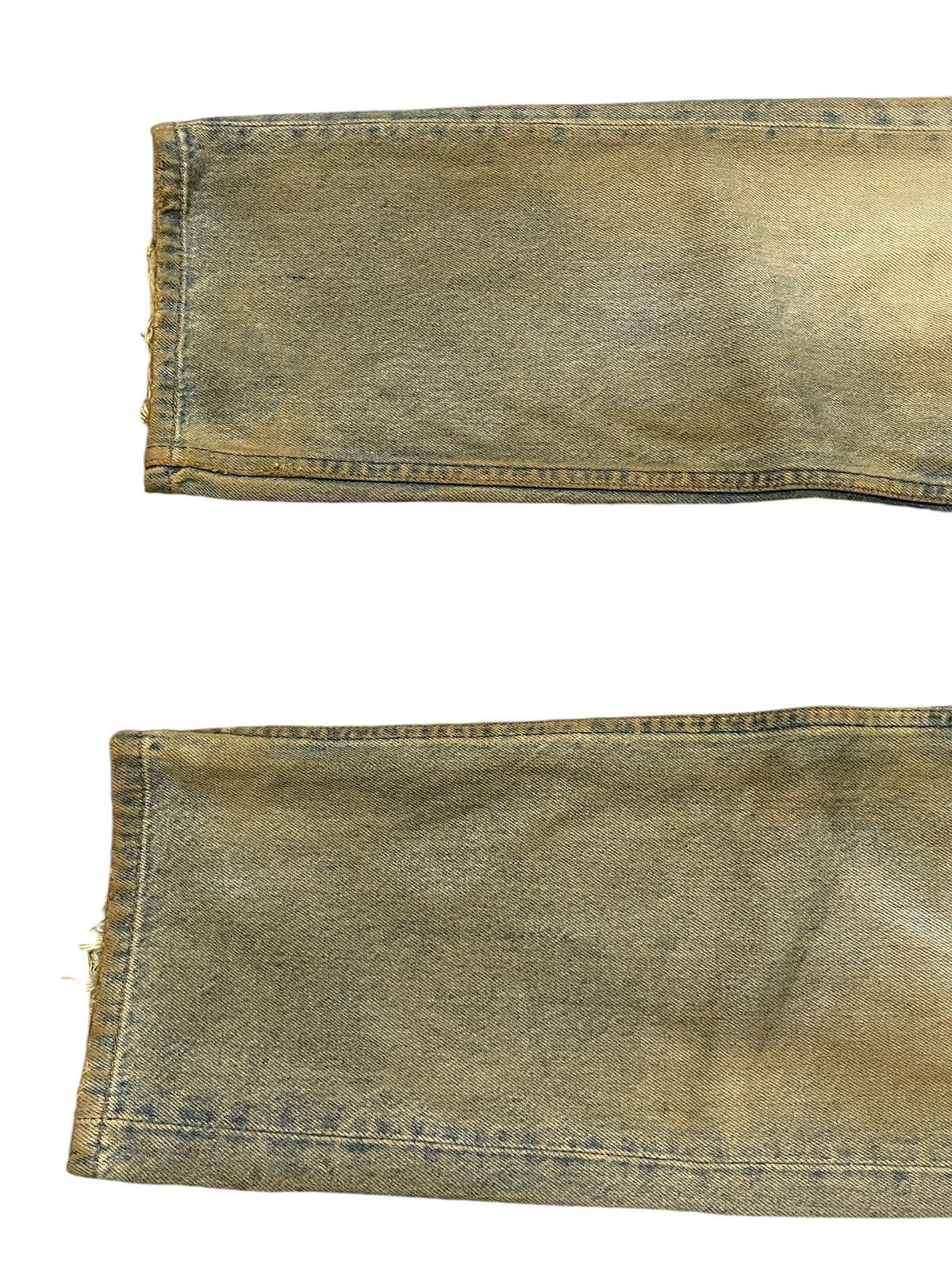 If Six Was Nine × Levi's × Vintage Vintage Levis 501 button fly rusty mud wash trashed Jeans Size US 30 / EU 46 - 5 Thumbnail