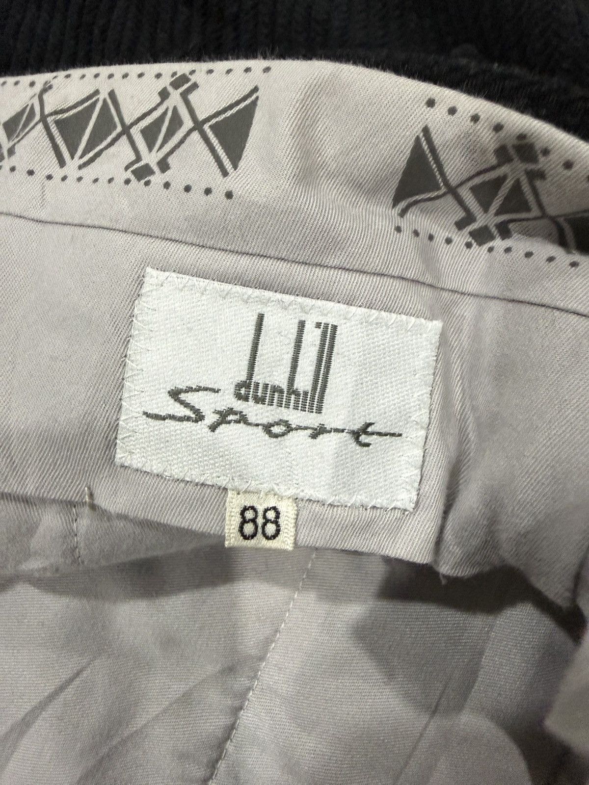 Alfred Dunhill Vintage Dunhill Sports Corduroy Pants Casual Luxury Style Size US 34 / EU 50 - 7 Thumbnail