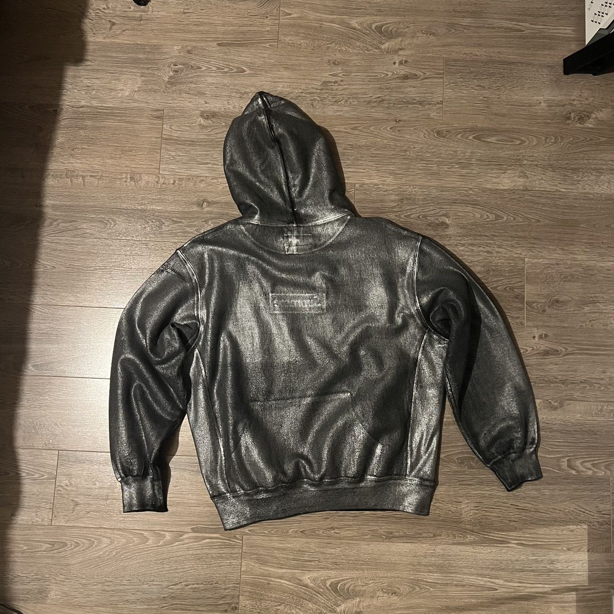 Supreme x Maison Margiela MM6 foil box logo Hoodie