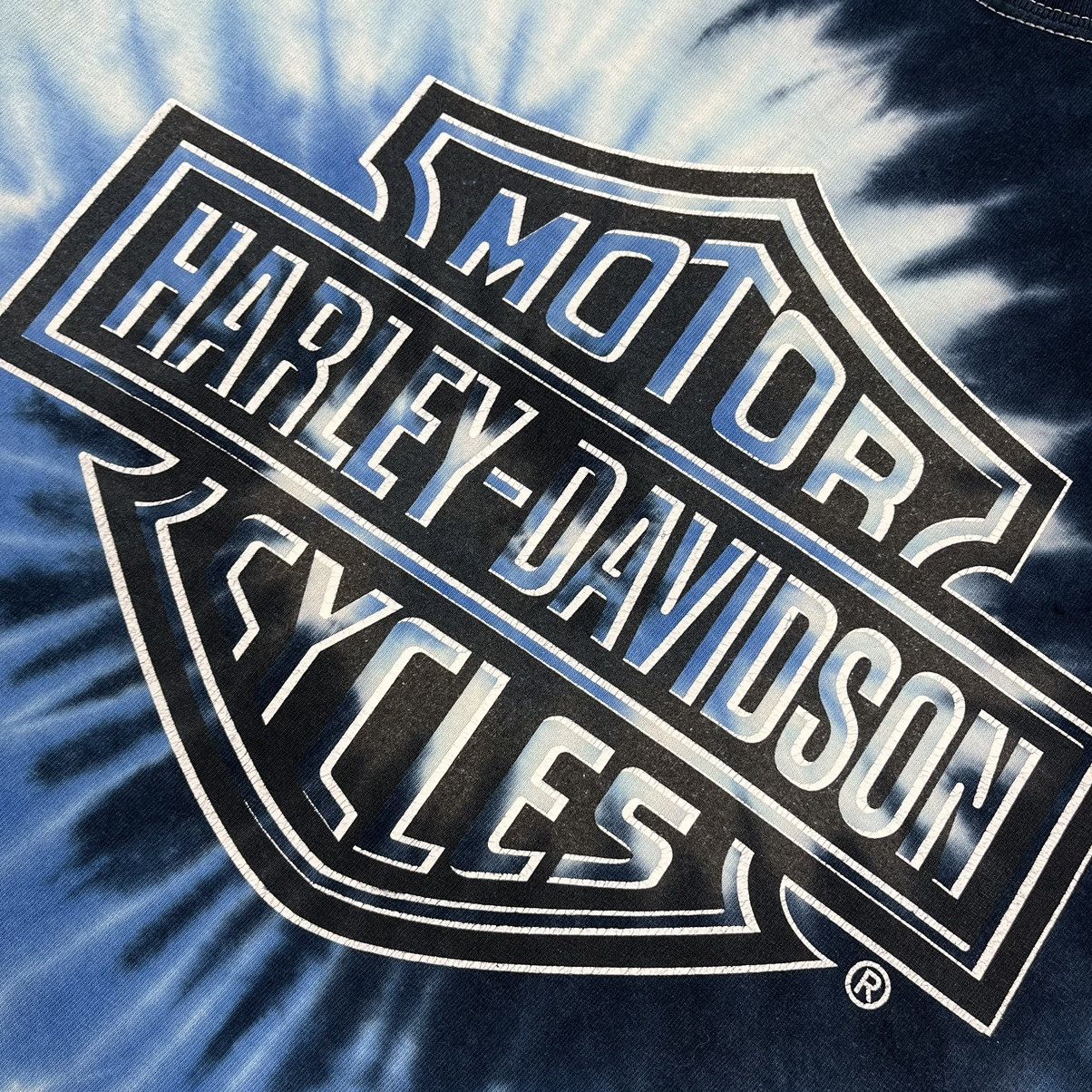 Harley Davidson Vintage Harley Davidson y2k big logo tie dye tee 90’s Size US M / EU 48-50 / 2 - 8 Thumbnail
