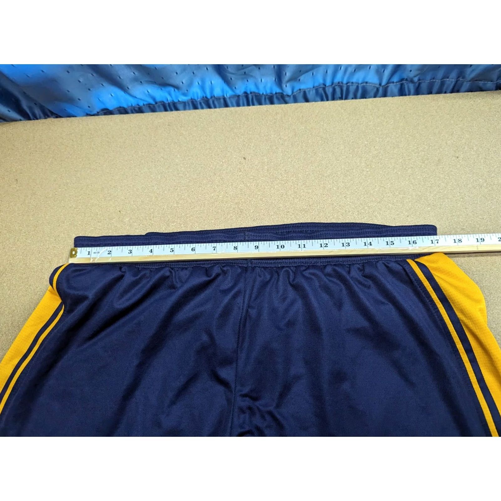 Reebok Vintage Reebok Away Shorts Football Soccer Blue Mens L Size US 34 / EU 50 - 3 Thumbnail