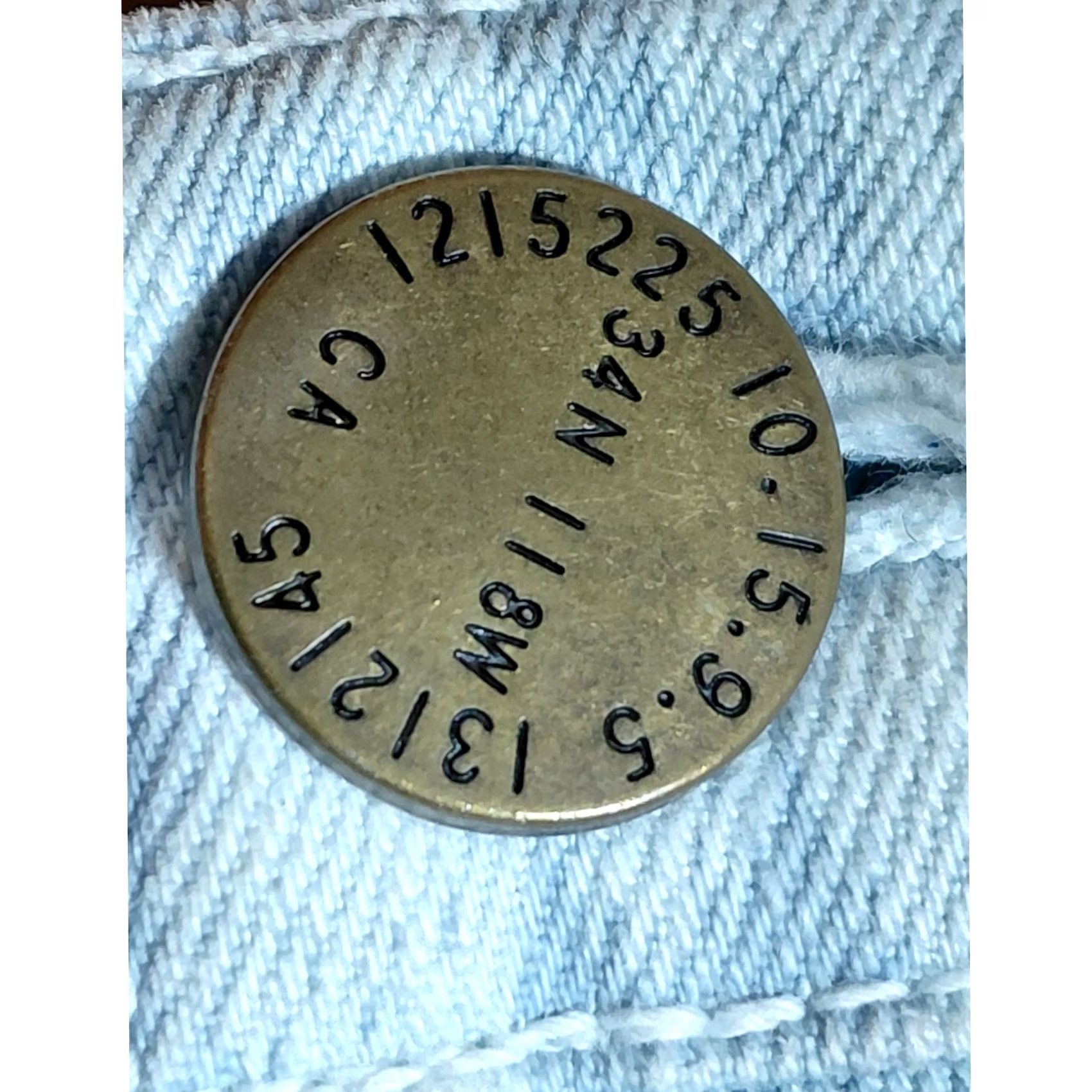 Vintage Current/Elliott Jeans Slim Animal Print Cashmere Blend Blue 26 Womens Skinny Denim NWT Size 26 Size 26" / US 2 / IT 38 - 3 Thumbnail