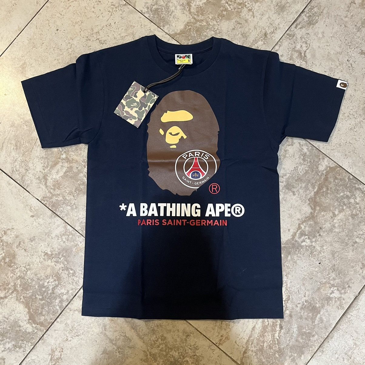 Bape Psg Tee | Grailed