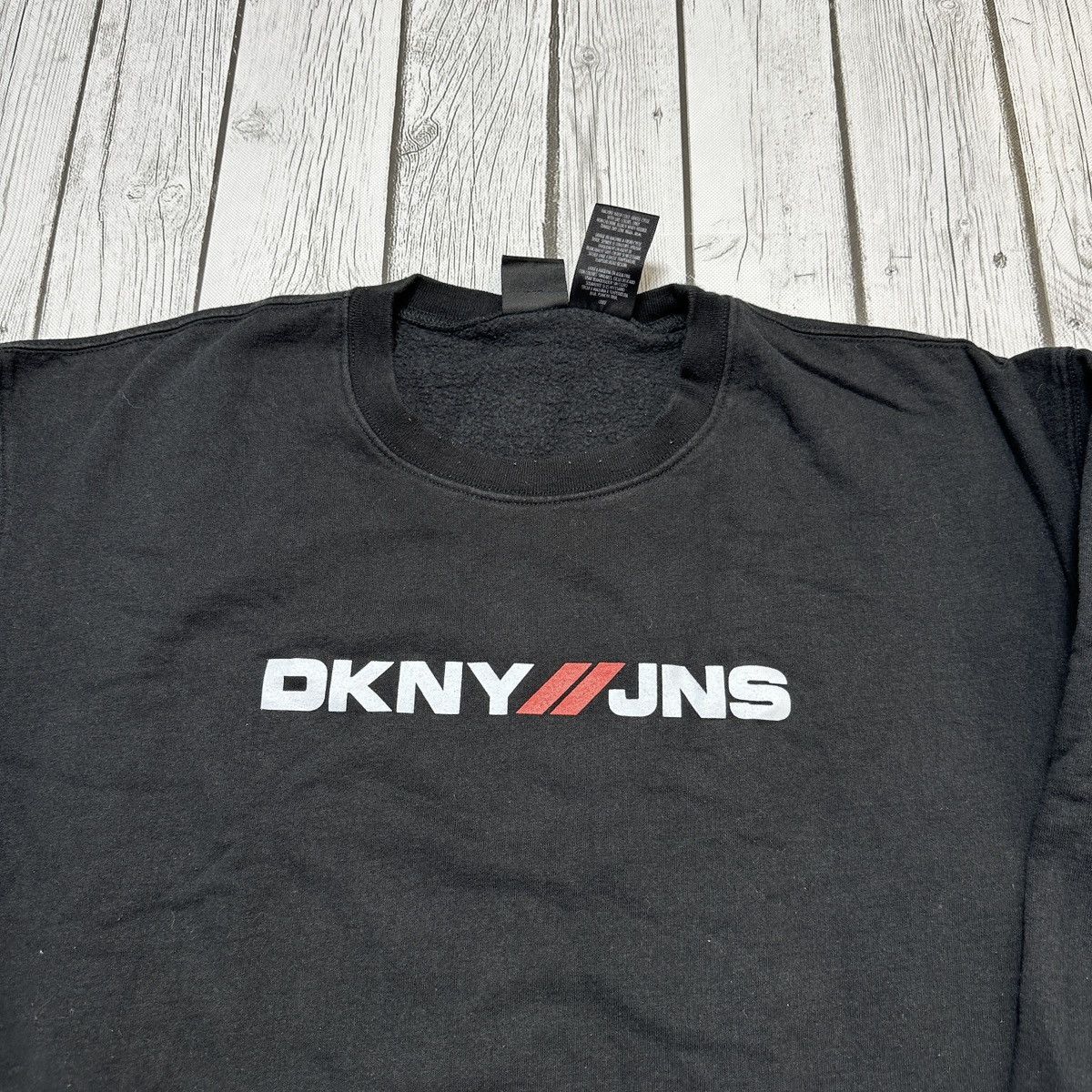 DKNY × Vintage Vintage DKNY Jeans sweatshirt Size US XL / EU 56 / 4 - 3 Thumbnail