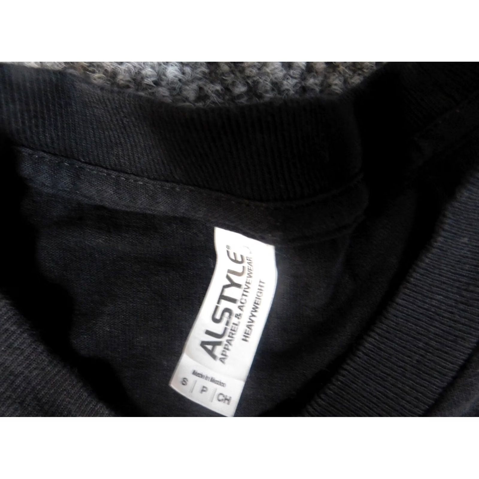 Vintage Alstyle Hawaii Shirt S Men Black Cotton Blend Logo Crew Neck Short Sleeve T-Shirt Waikiki Graphic Hawaii Mens Shirt Size US S / EU 44-46 / 1 - 6 Thumbnail