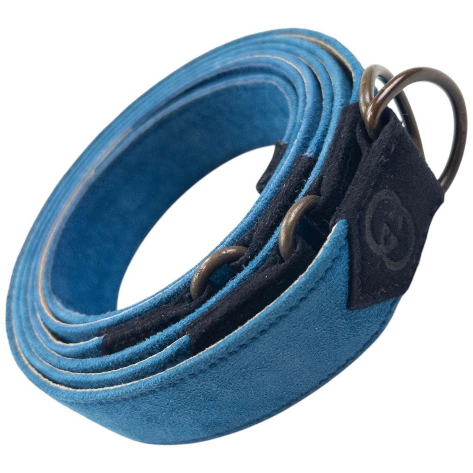 Gucci Vintage 80s Gucci Suede Belt Size XL Size ONE SIZE - 1 Thumbnail