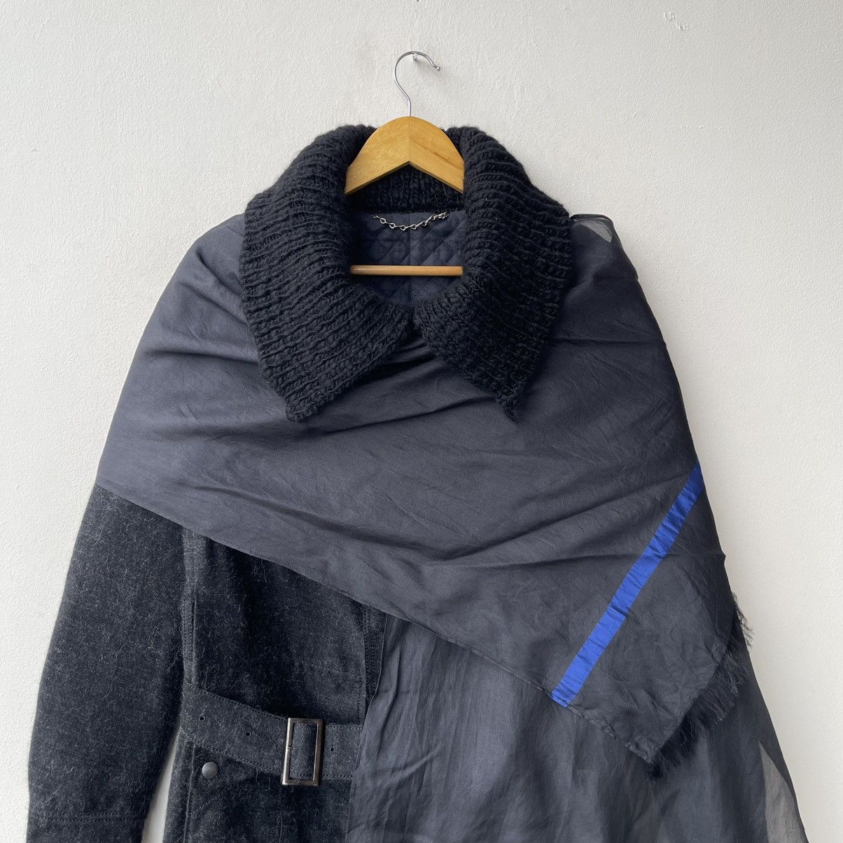 Maison MIHARA YASUHIRO Archive Mihara Yasuhiro Hybrid Wool-Silk Field Coat Size US S / EU 44-46 / 1 - 9 Thumbnail