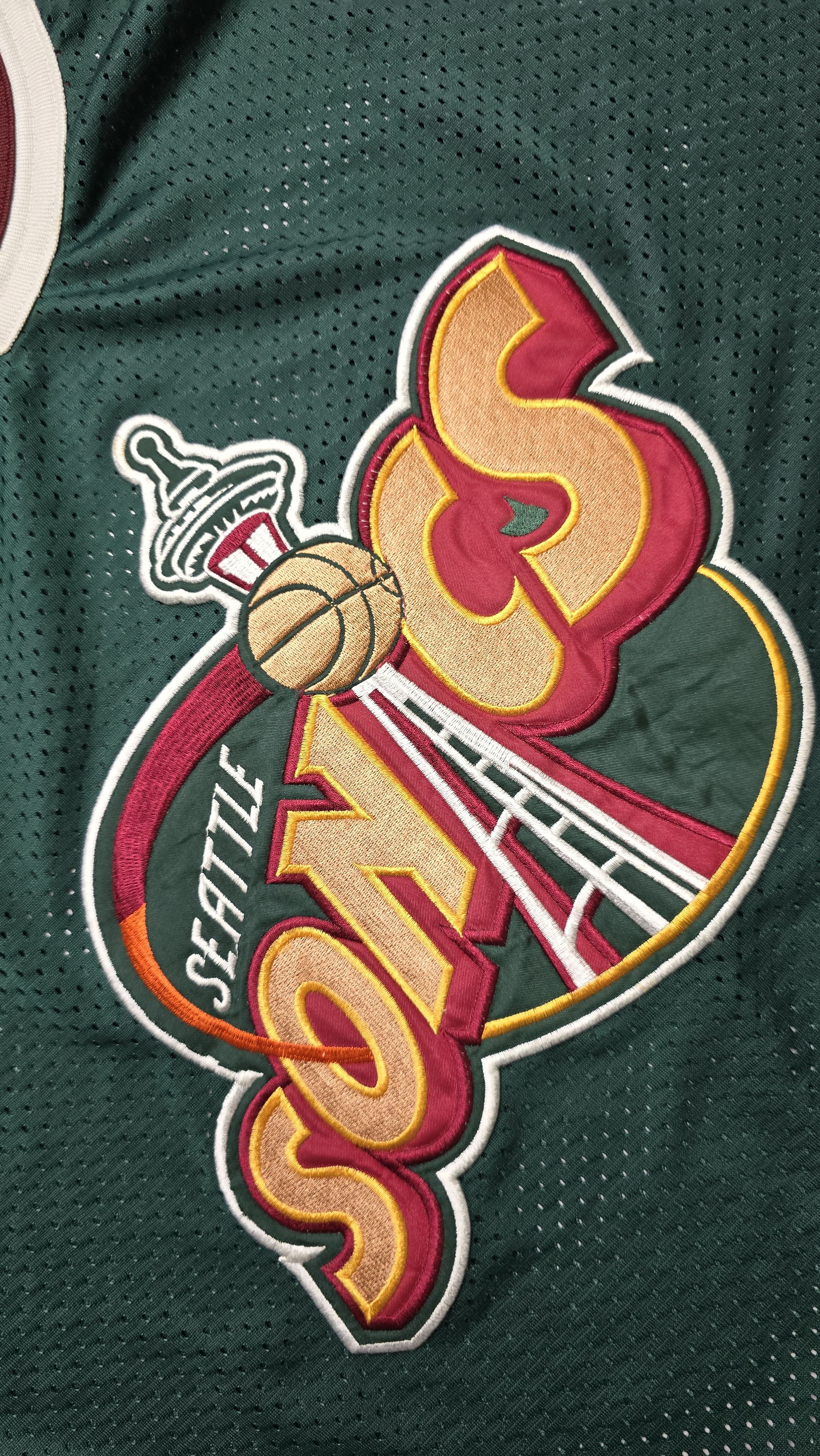 Starter Vtg Rare 90s NBA Seattle SuperSonics Starter Hockey Jersey Size US M / EU 48-50 / 2 - 14 Thumbnail