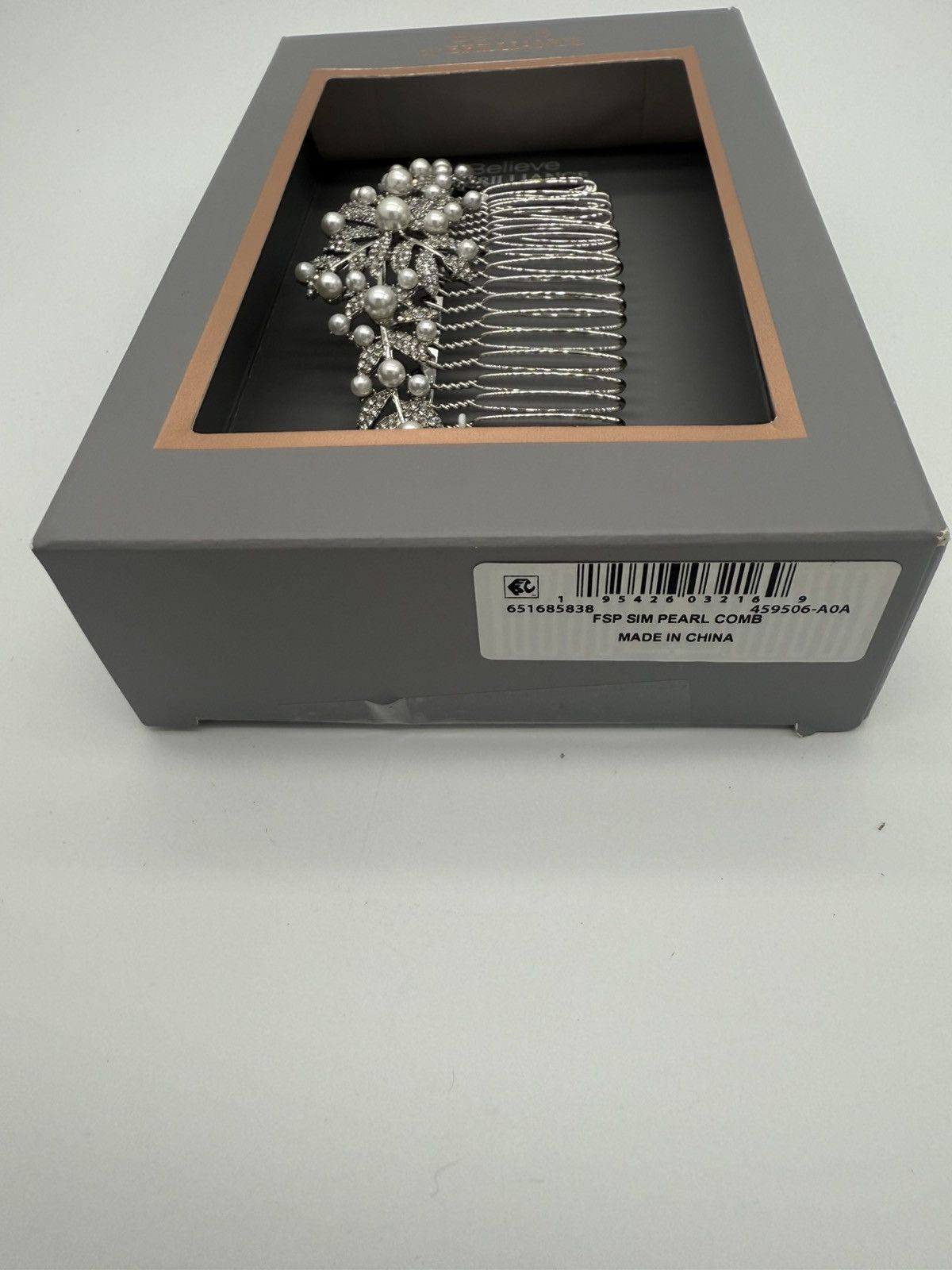 Other Believe by Brilliance Sliver Plated Hair Comb Cubic Zirconia Size ONE SIZE - 6 Thumbnail