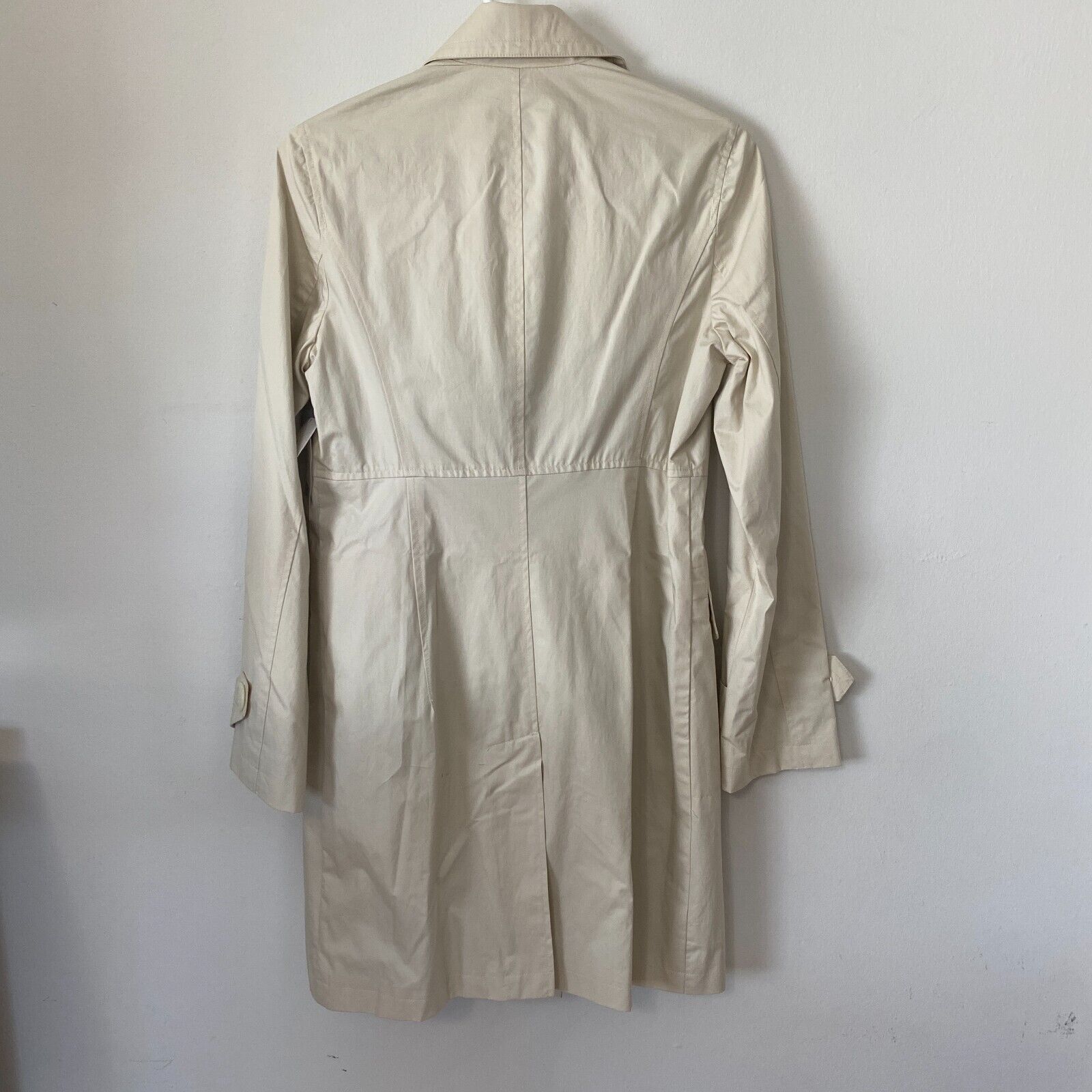 Vince NWT Vince Cream Fitted Utility Duster Jacket Sage Lining 6 Size M / US 6-8 / IT 42-44 - 3 Thumbnail