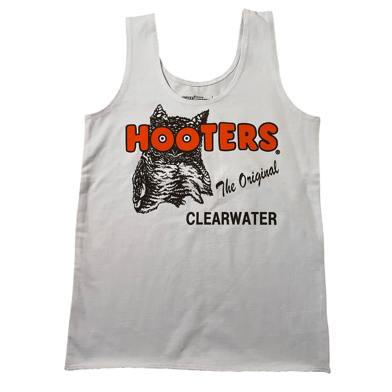 Other New Hooters Girl Uniform Tank from Clearwater Florida Large Size L / US 10 / IT 46 - 1 Thumbnail