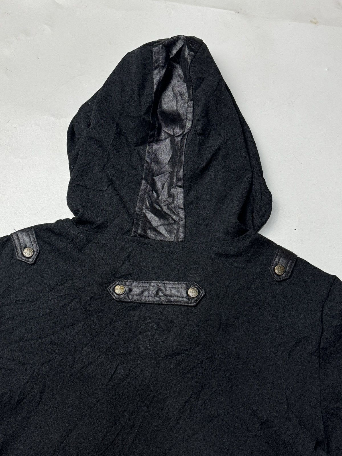 If Six Was Nine × Japanese Brand × Le Grande Bleu (L.G.B.) Punk LGB Ozzon Spider Hooded Tees Japanese Styled Size US XS / EU 42 / 0 - 4 Thumbnail