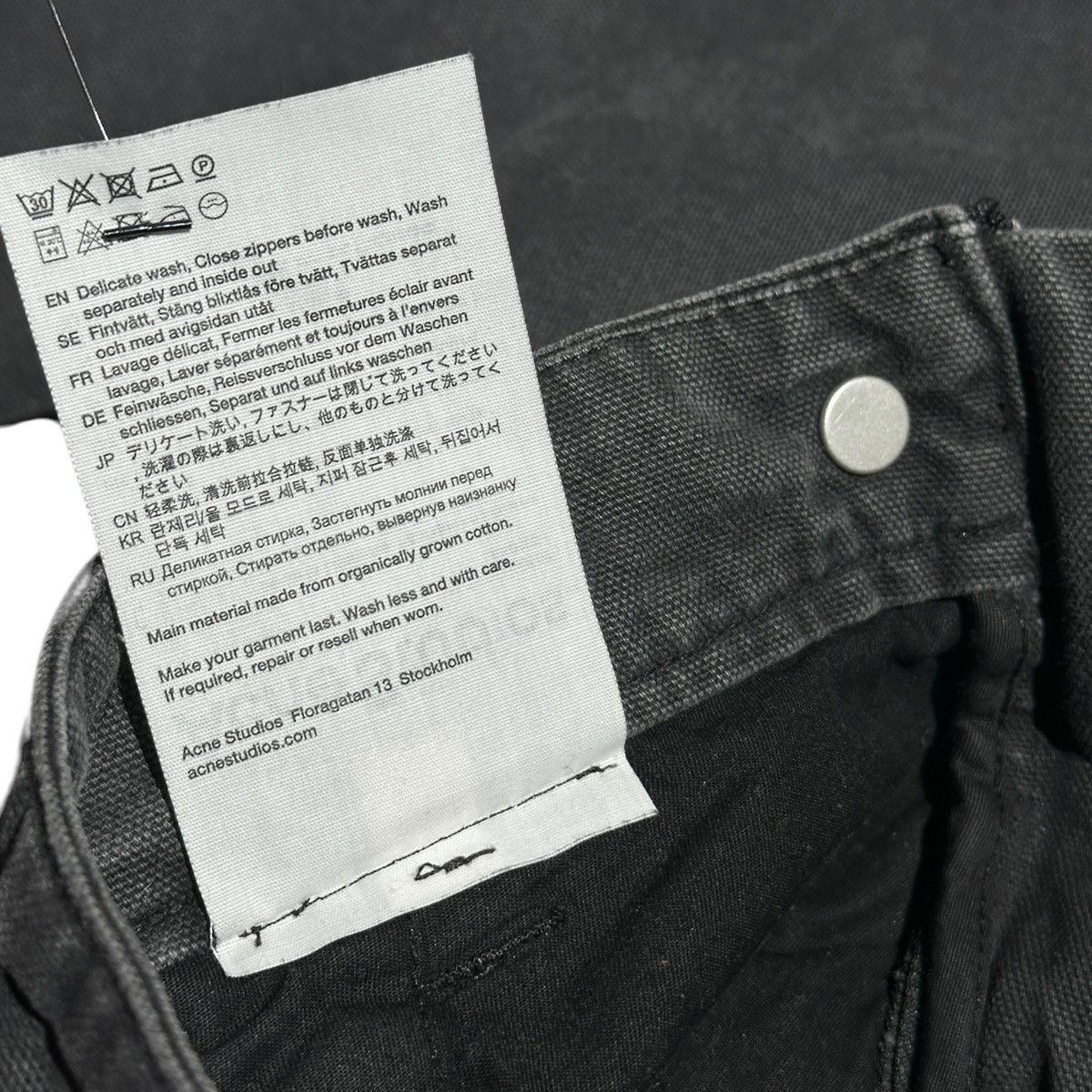 Acne Studios Wide leg holster strap cargo pant Size US 30 / EU 46 - 4 Thumbnail
