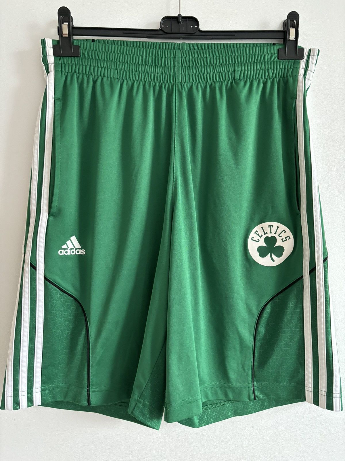 Adidas × NBA × Vintage 2009 Boston Celtics Green Shorts Size US 32 / EU 48 - 1 Thumbnail