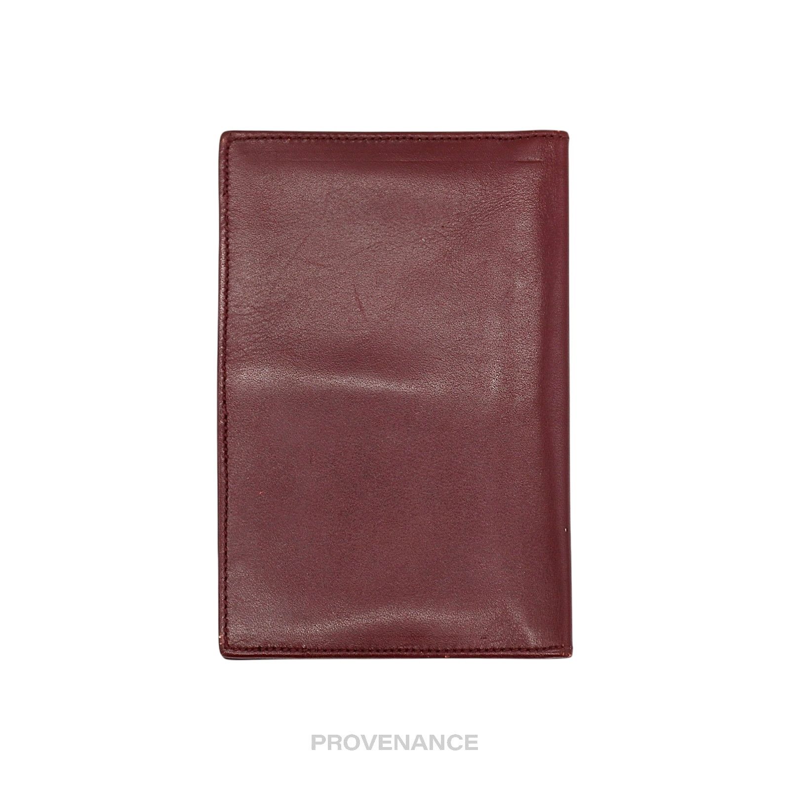 Givenchy 🔴 Givenchy 4G Logo ID Card Wallet - Burgundy Leather Size ONE SIZE - 2 Thumbnail