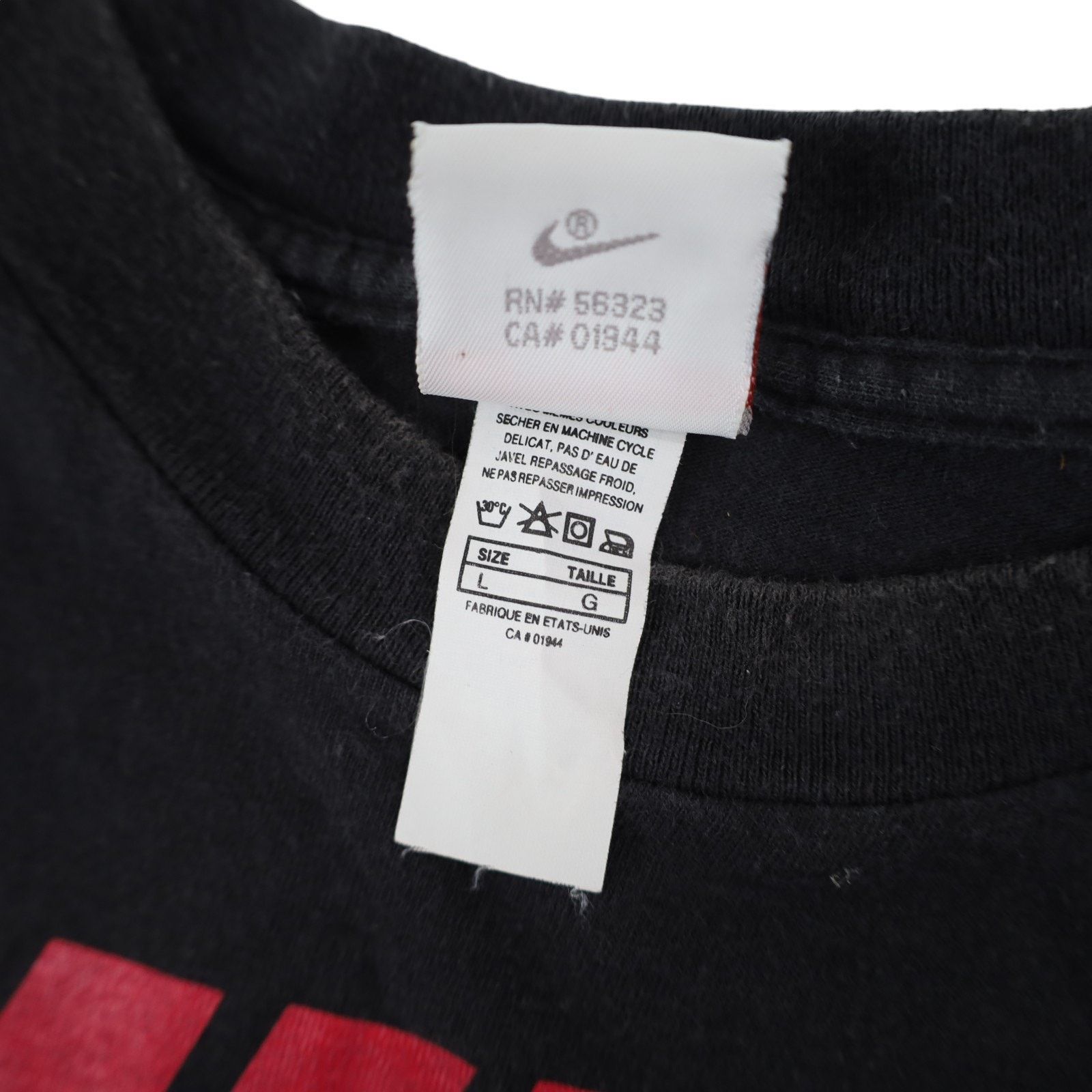 Nike × Vintage Vintage 90s Nike Graphic Spellout T Shirt Size US L / EU 52-54 / 3 - 7 Thumbnail