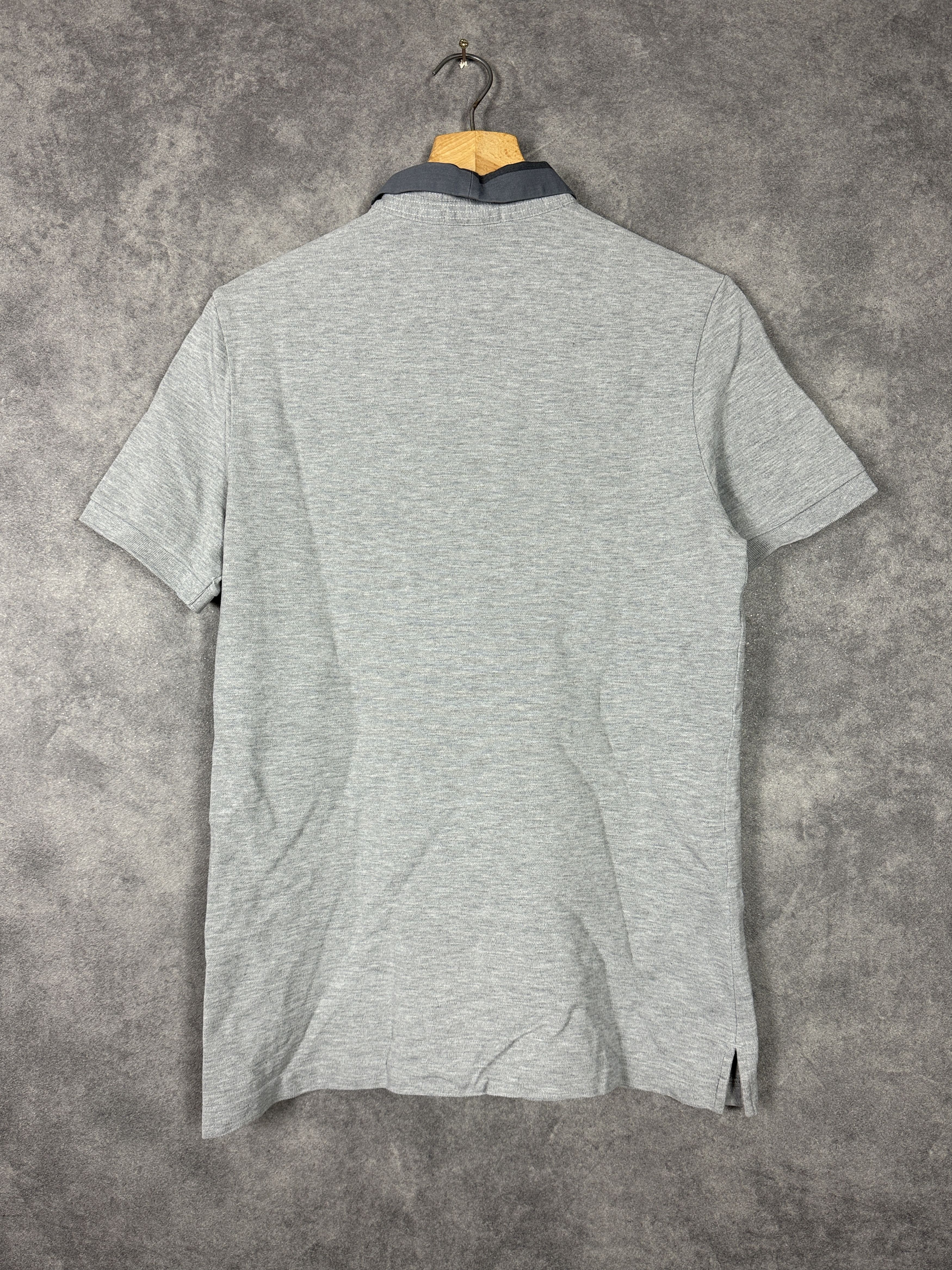 Burberry Burberry polo shirt grey mini logo embroidery old money grey Size US M / EU 48-50 / 2 - 6 Thumbnail