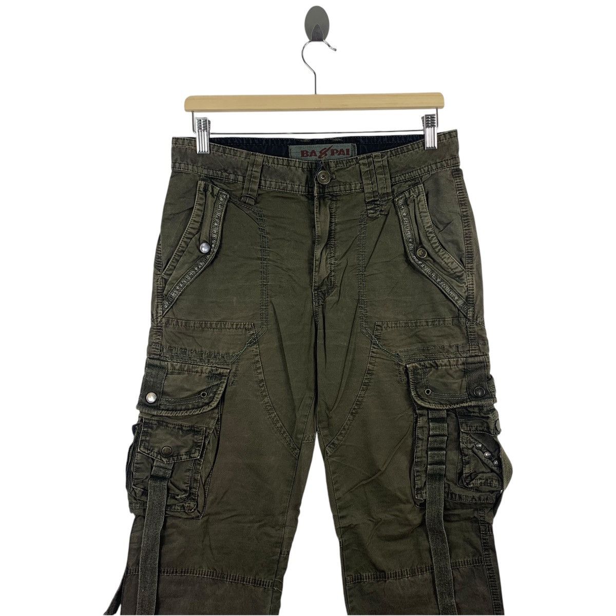 Designer × Japanese Brand BA8PAI japanesebrand utility cargo pants Size US 30 / EU 46 - 2 Thumbnail