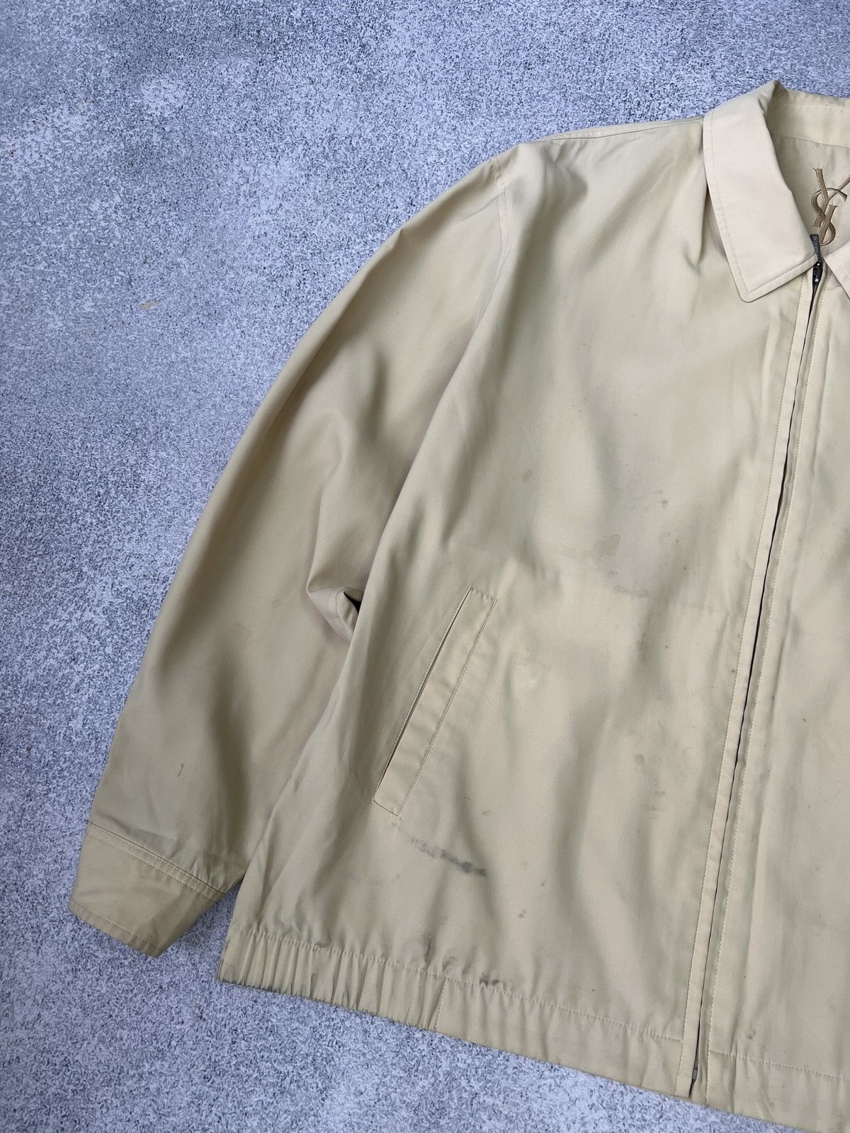 Vintage × Yves Saint Laurent Vintage YSL Yves Saint Laurent detroit light jacket Size US L / EU 52-54 / 3 - 7 Thumbnail
