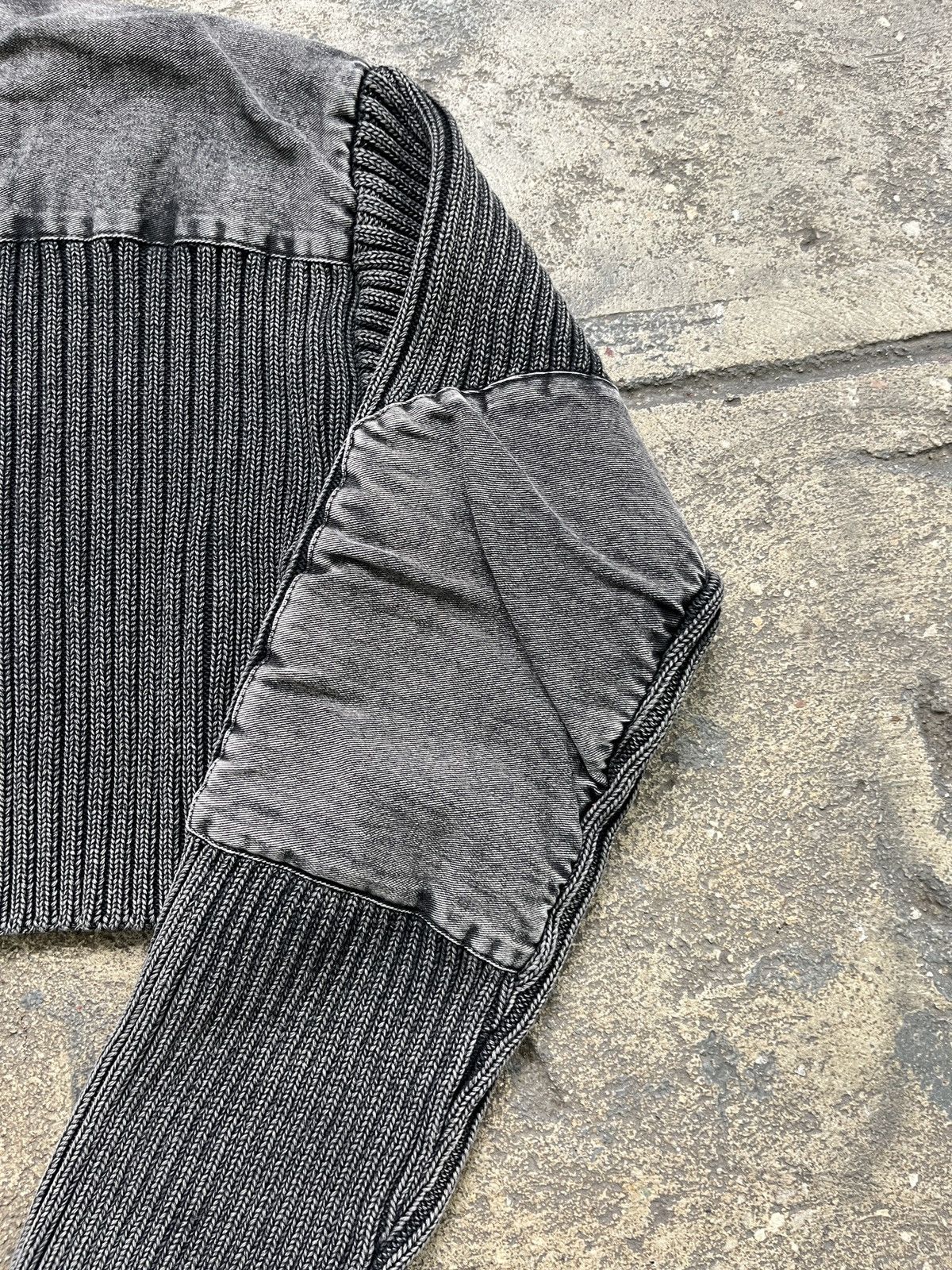 Vaquera Vaquera Black Military Cardigan (unisex) Size US M / EU 48-50 / 2 - 6 Thumbnail