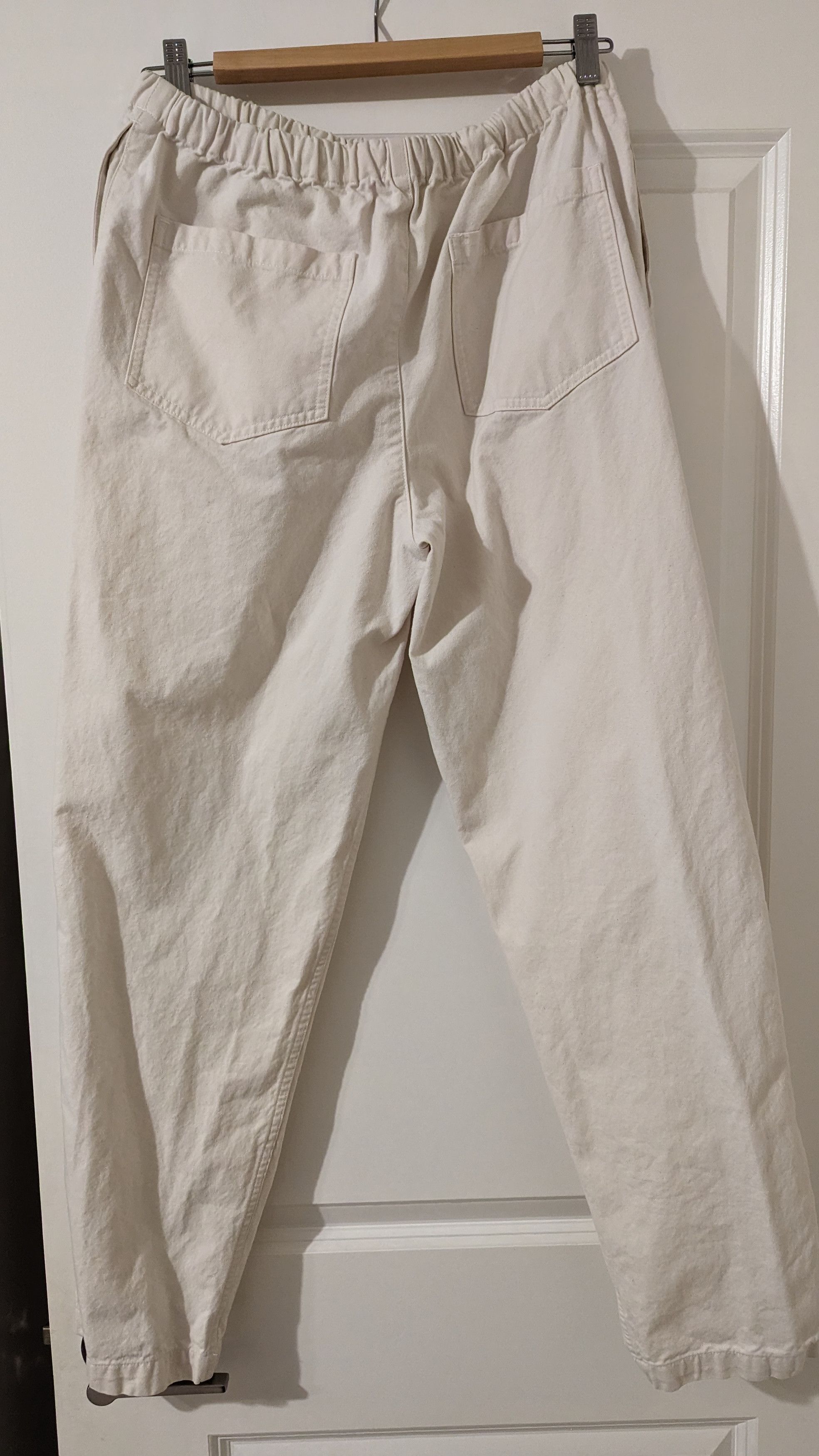 IJJI Ijji Easy Drawstring Pants Natural White Size US 32 / EU 48 - 2 Thumbnail