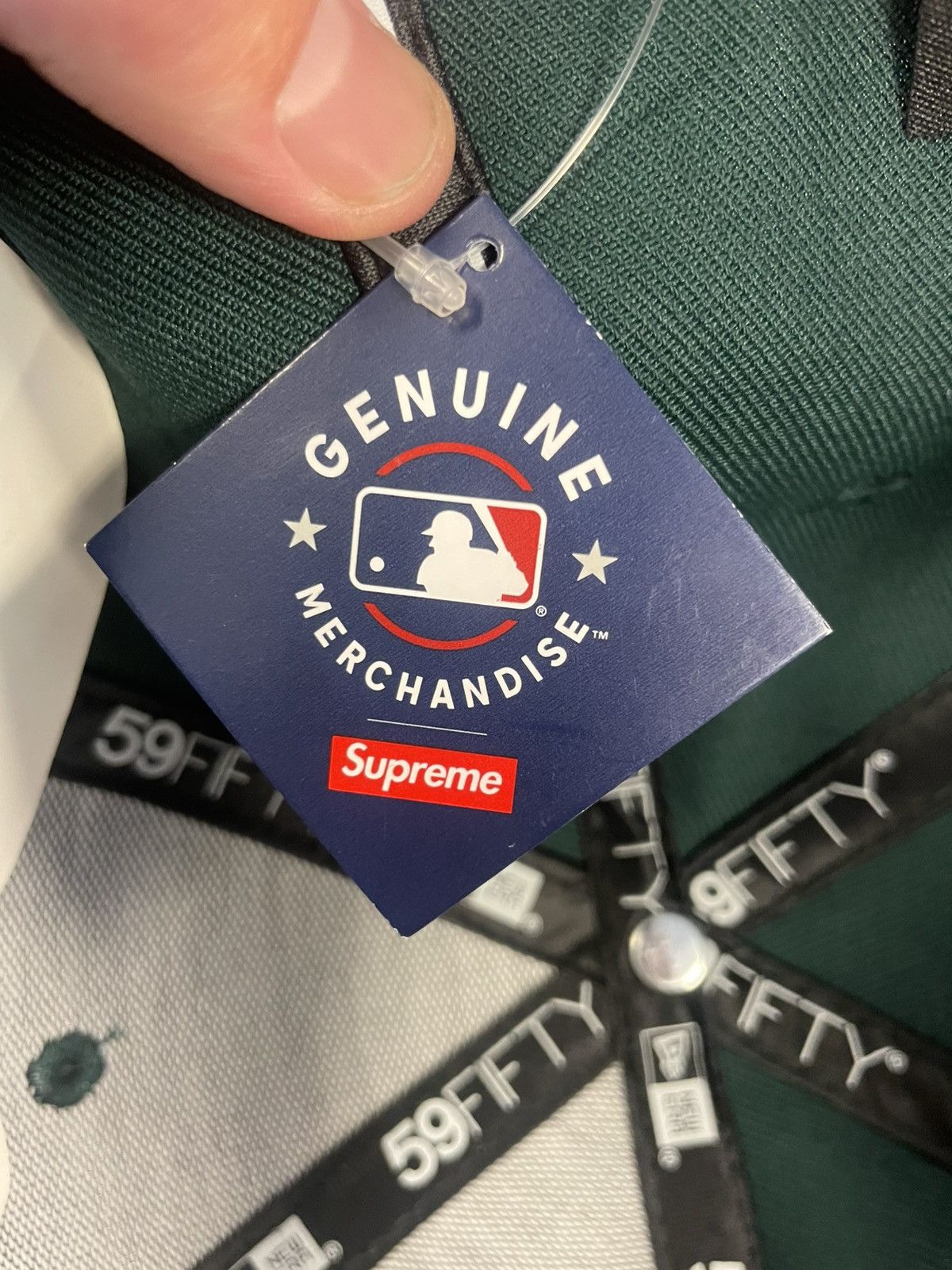 MLB × New Era × Supreme Supreme MLB Oakland As Fitted Size ONE SIZE - 6 Thumbnail