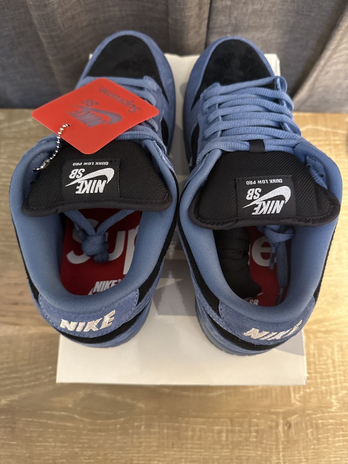 Supreme Supreme 94 Nike SB Dunk Ocean Fog USA Exclusive Pair Size US 9 / EU 42 - 5 Thumbnail