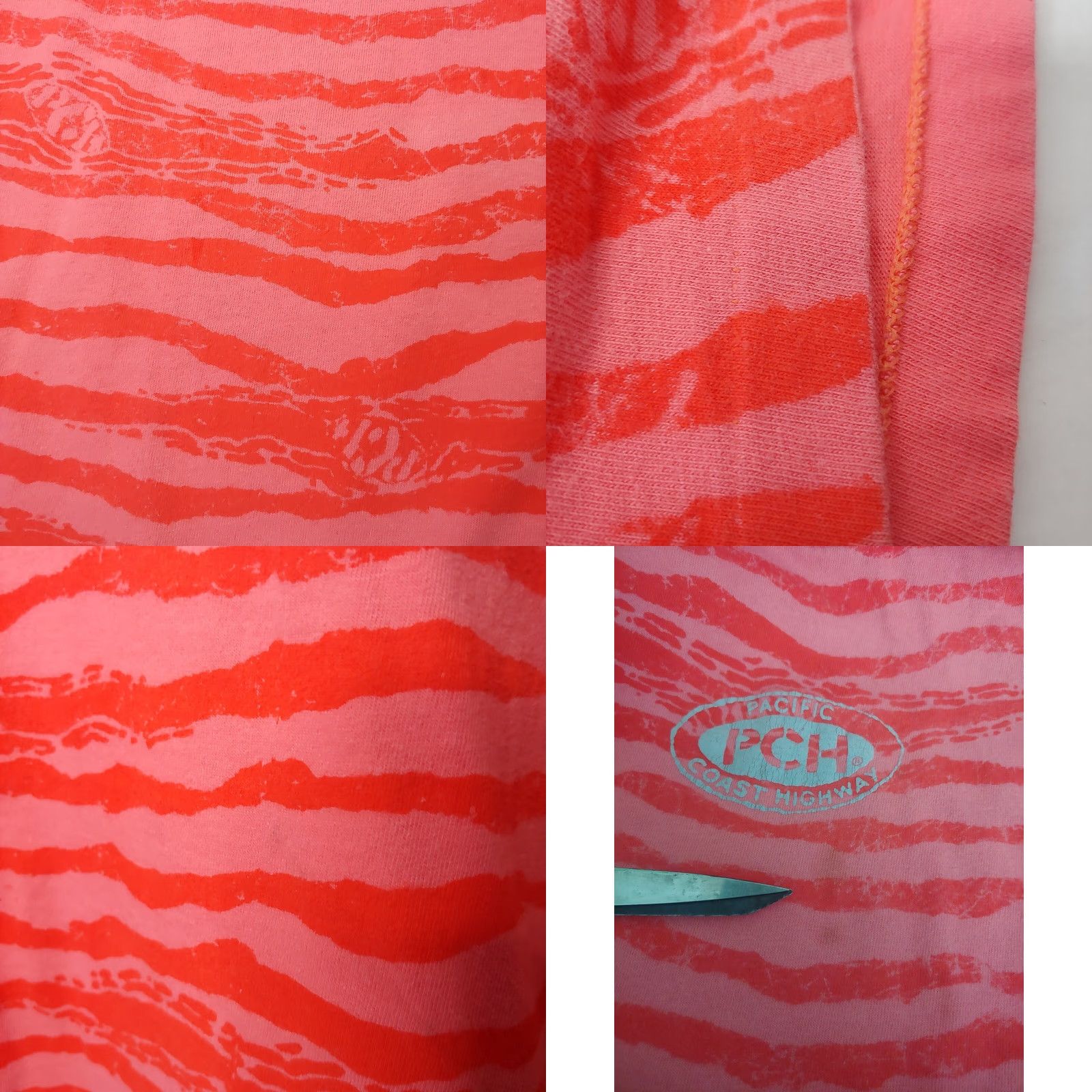 Vintage VINTAGE Pacific Coast Highway T-Shirt Men XL All Over Waves Surf 90s Beach Ocean Coastal Size US XL / EU 56 / 4 - 8 Thumbnail