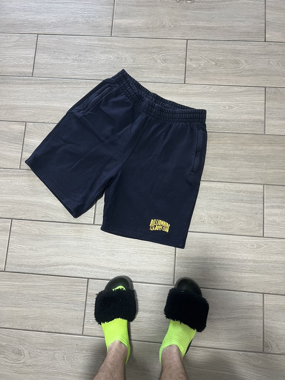 Billion Boys Club Blue Mini Logo shorts - Large