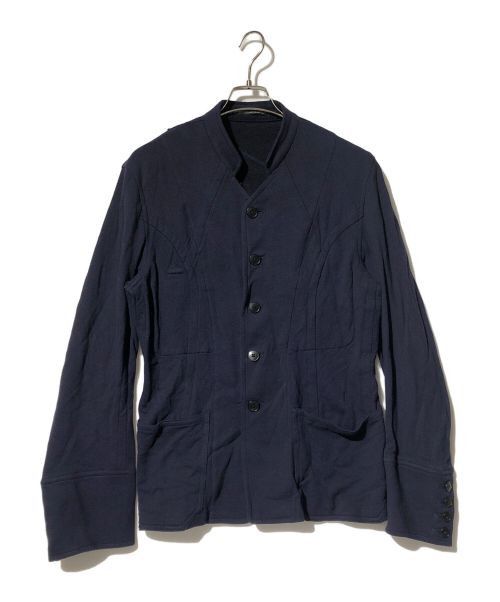 Yohji Yamamoto Yohji Yamamoto pour homme band collar sweat cubism jacket Size US M / EU 48-50 / 2 - 1 Thumbnail