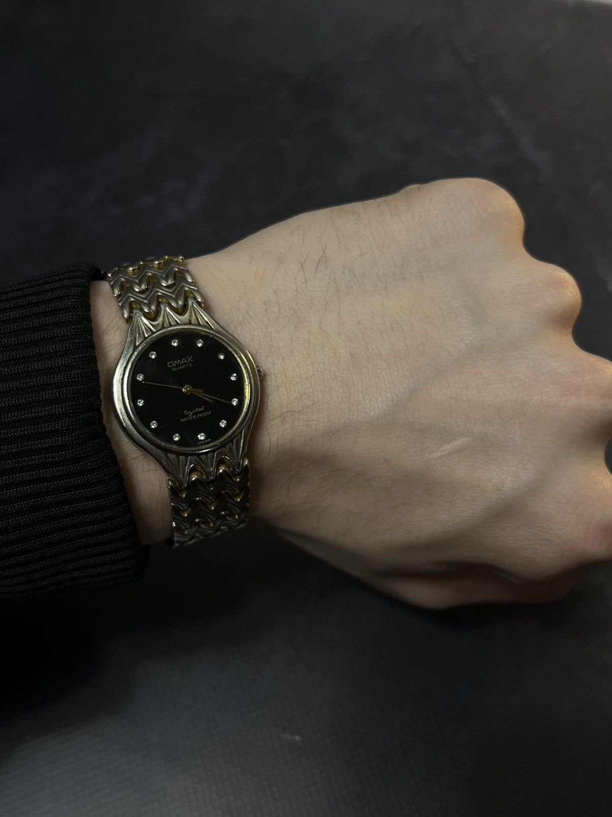 Jewelry Vintage Omax Wave Bracelet Watch | Japanese Brand Size ONE SIZE - 4 Thumbnail