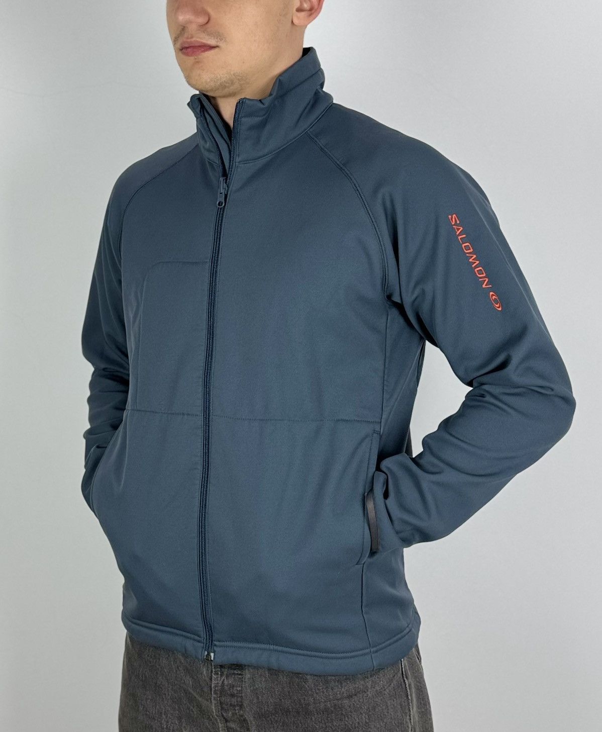 Salomon Salomon Soft Shell Lined Big Logo Jacket Size US S / EU 44-46 / 1 - 2 Thumbnail