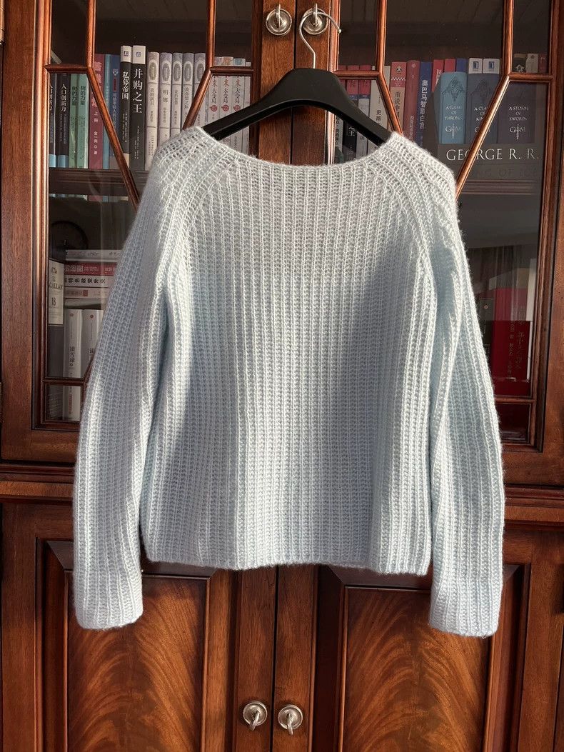 Loro Piana LORO PIANA Cashmere round neck sweater Size XS / US 0-2 / IT 36-38 - 2 Thumbnail
