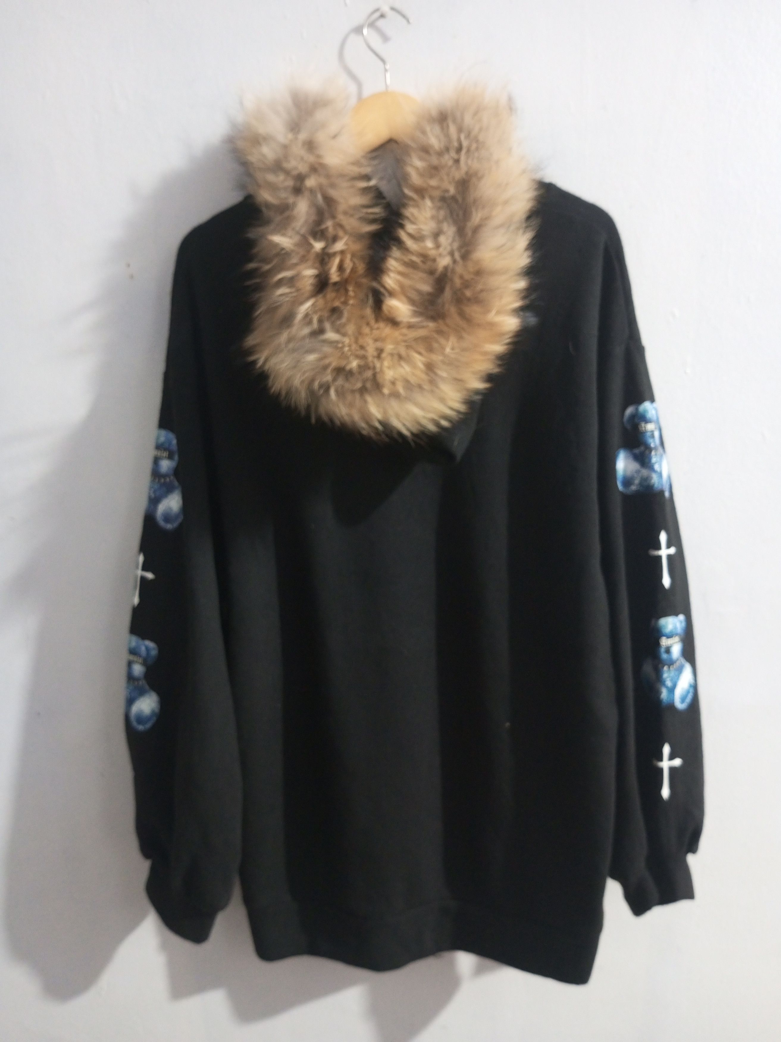 If Six Was Nine × Japanese Brand × Le Grande Bleu (L.G.B.) Sureve "fugarious" Fur hoodie Size US XL / EU 56 / 4 - 6 Thumbnail