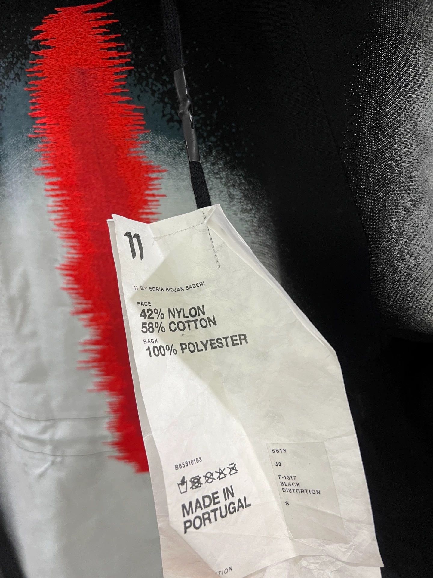 Boris Bidjan Saberi BBS 11by hard shell windproof waterproof jacket S Size US S / EU 44-46 / 1 - 9 Thumbnail