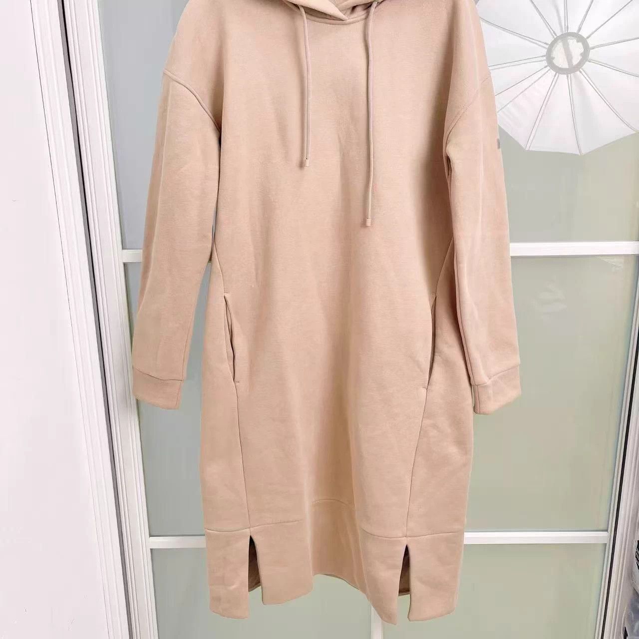 Max Mara Max Mara 98% New Camel Fleece Hoodie Dress w/ Logo Size L / US 10 / IT 46 - 4 Thumbnail