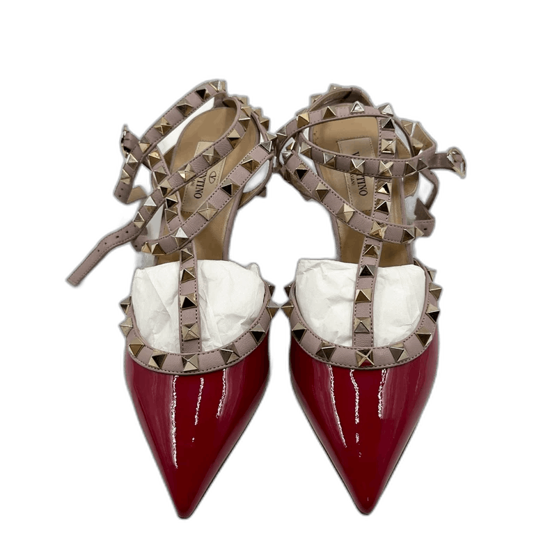 Valentino Valentino Red Patent Leather High Heels Size US 6 / IT 36 - 1 Thumbnail