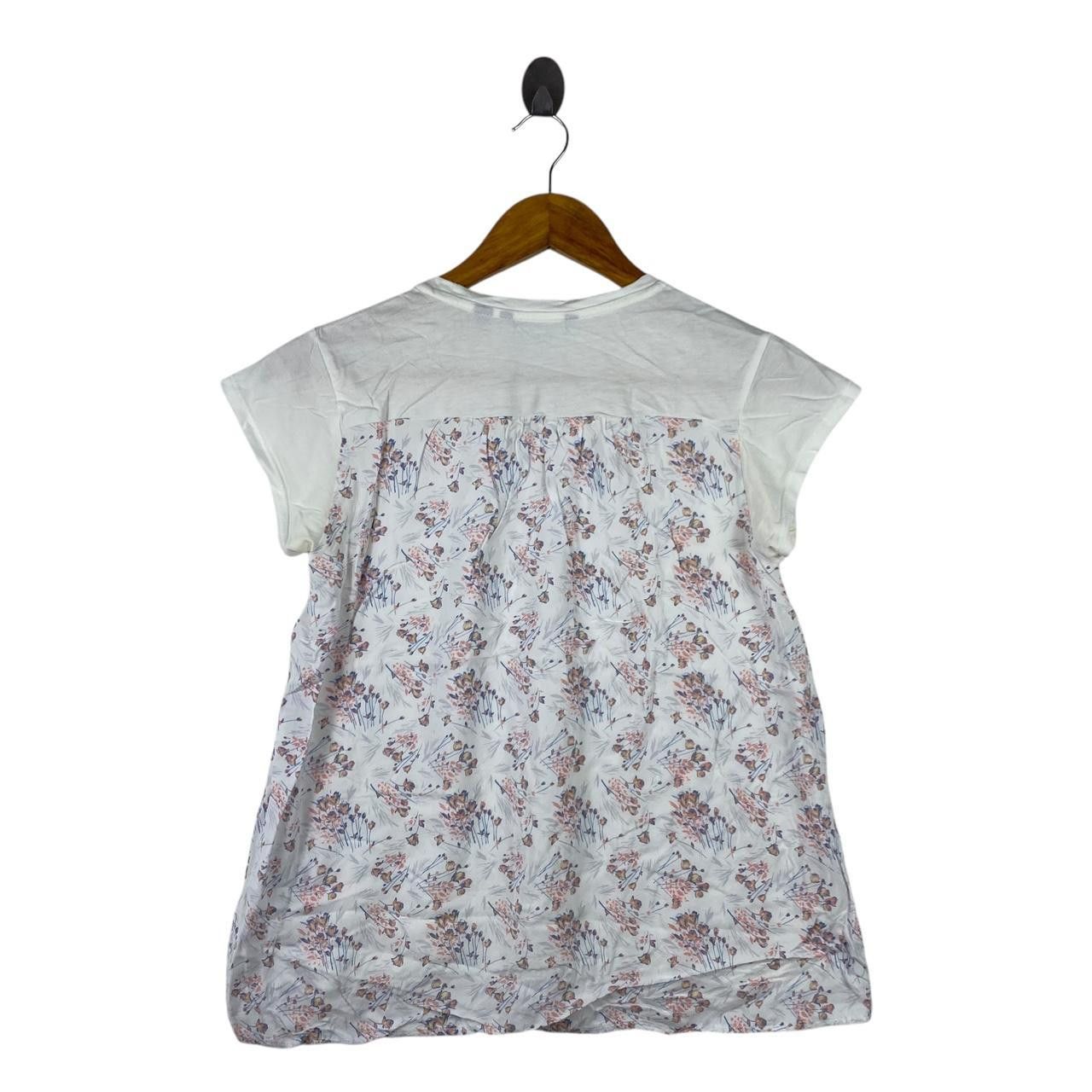 Uniqlo STUDIO SANDERSON x UNIQLO Floral Flowers Tee Shirt Blouse Size S / US 4 / IT 40 - 3 Thumbnail
