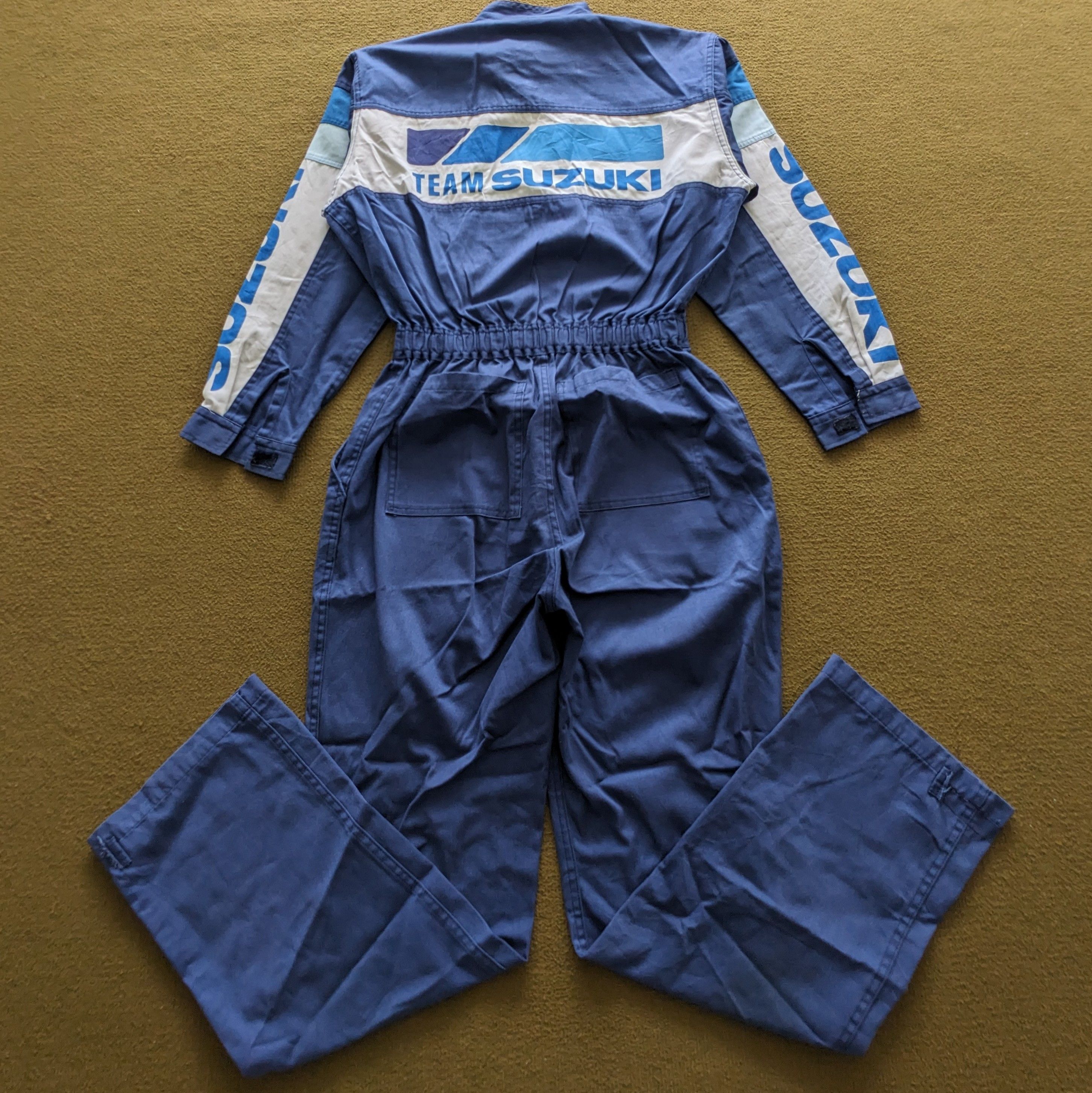 Vintage Vintage TEAM SUZUKI Japanese Racing Coverall Workwear Jacket Size US M / EU 48-50 / 2 - 1 Thumbnail