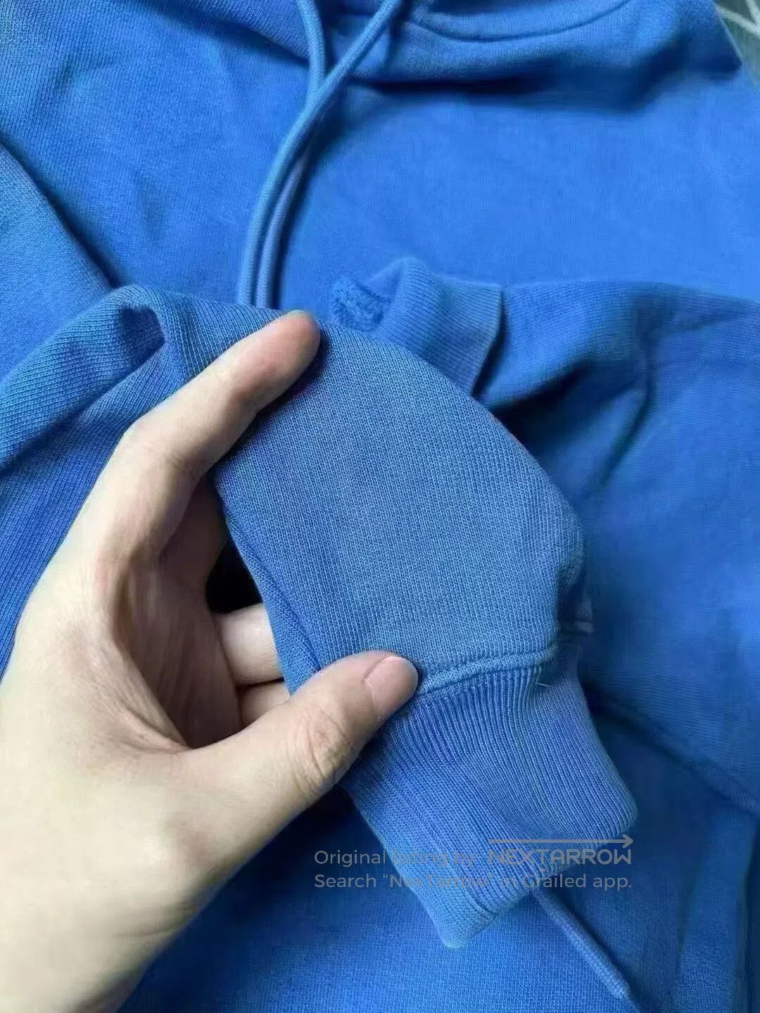 Balenciaga Balenciaga Blue Back Logo Hoodie. Size US M / EU 48-50 / 2 - 5 Thumbnail