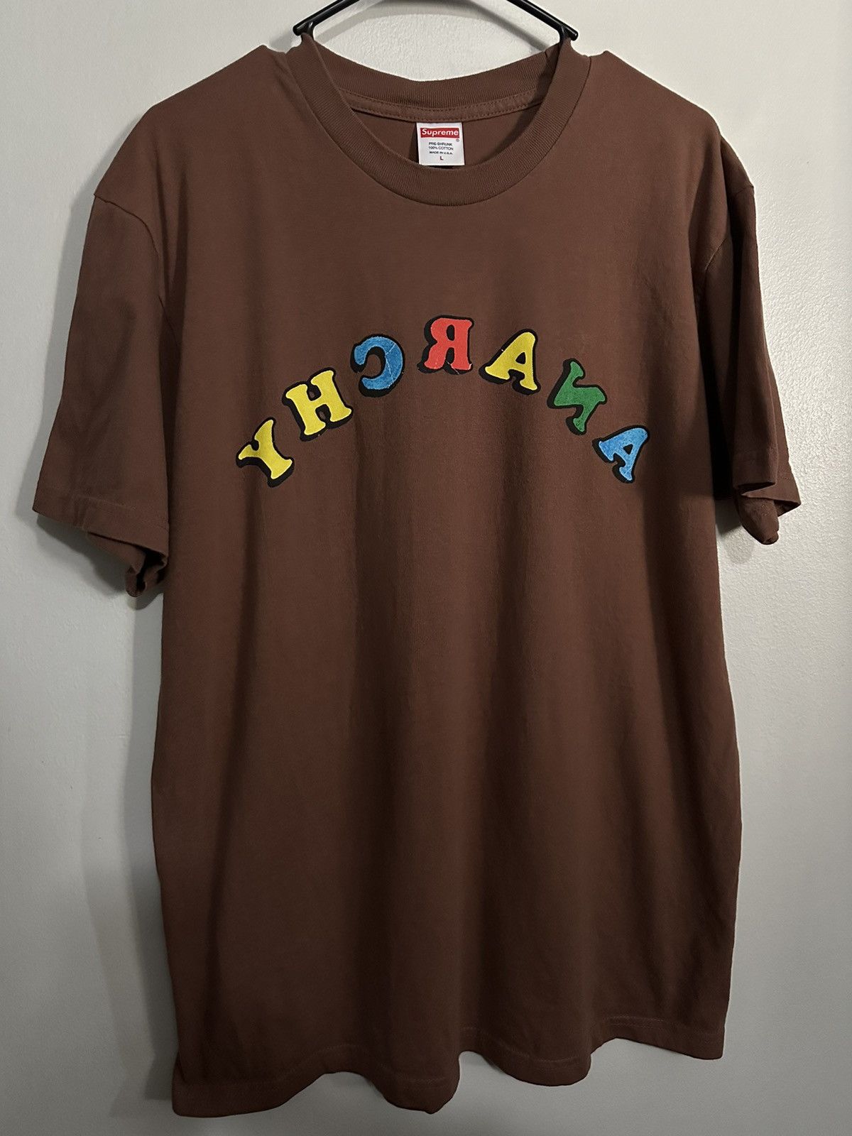 Supreme Supreme Jamie Reid Anarchy Tee Size US L / EU 52-54 / 3 - 1 Thumbnail