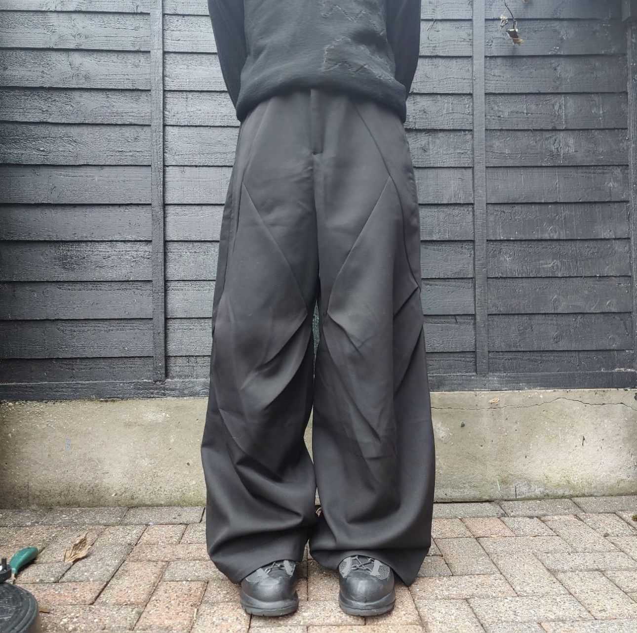 Other Kiko Kostadinov - BaoVicto Pleated Patchwork Wide Pants