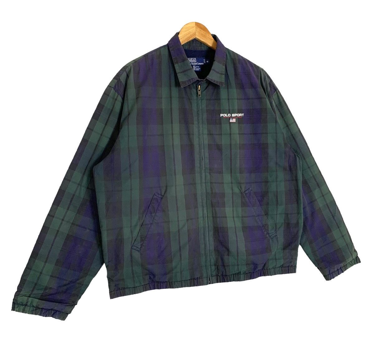 Vintage Polo by Ralph Lauren Plaid Full Zip Jacket