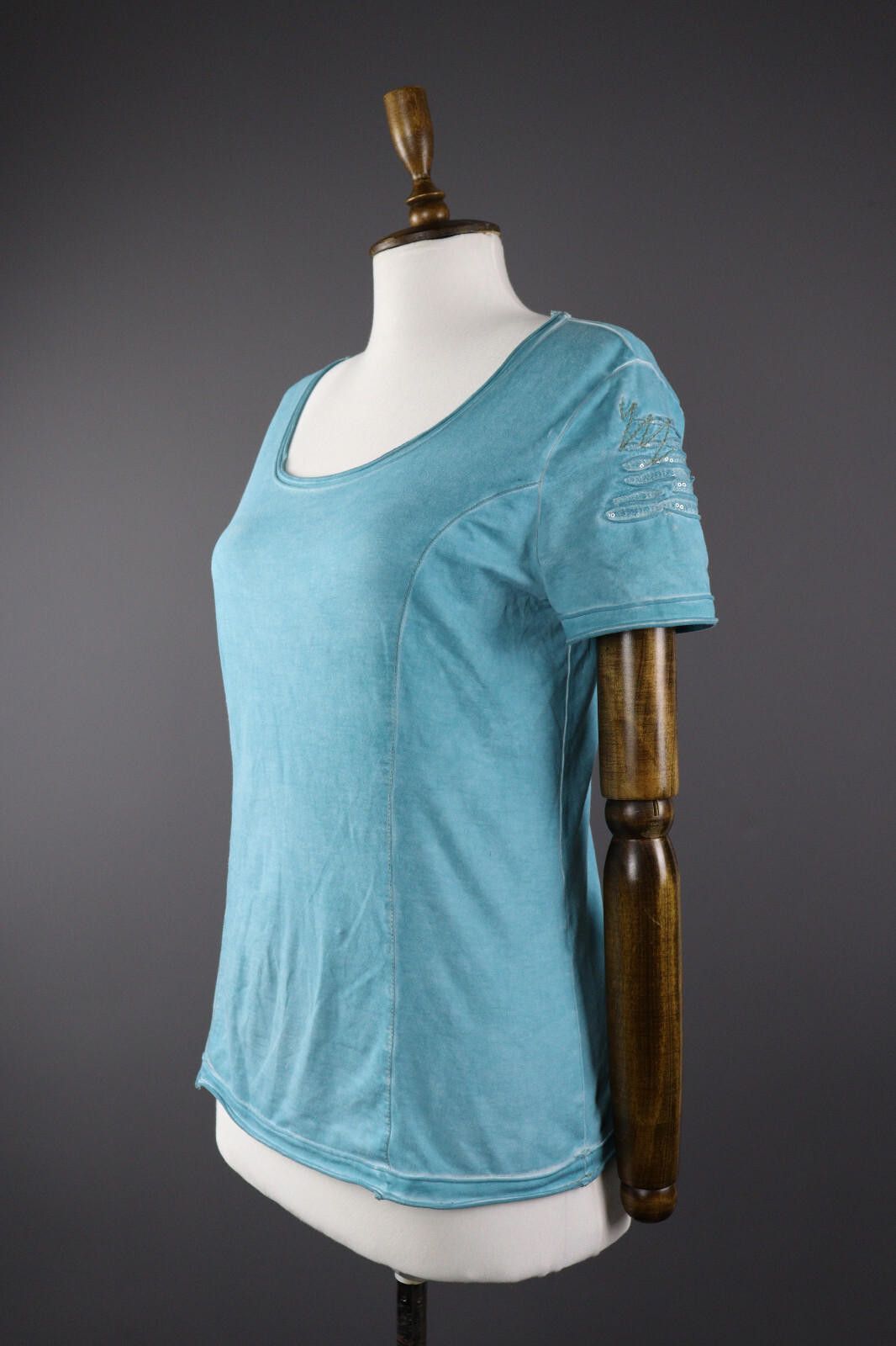 Bottega Veneta Bottega by Elisa Cavaletti Lagenlook Summer Top T-Shirt L Size L / US 10 / IT 46 - 4 Thumbnail