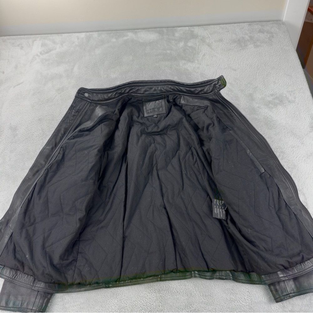 Andrew Marc Andrew Marc Men's Size Medium 100% Black Soft Leather Jacke Size US M / EU 48-50 / 2 - 4 Thumbnail