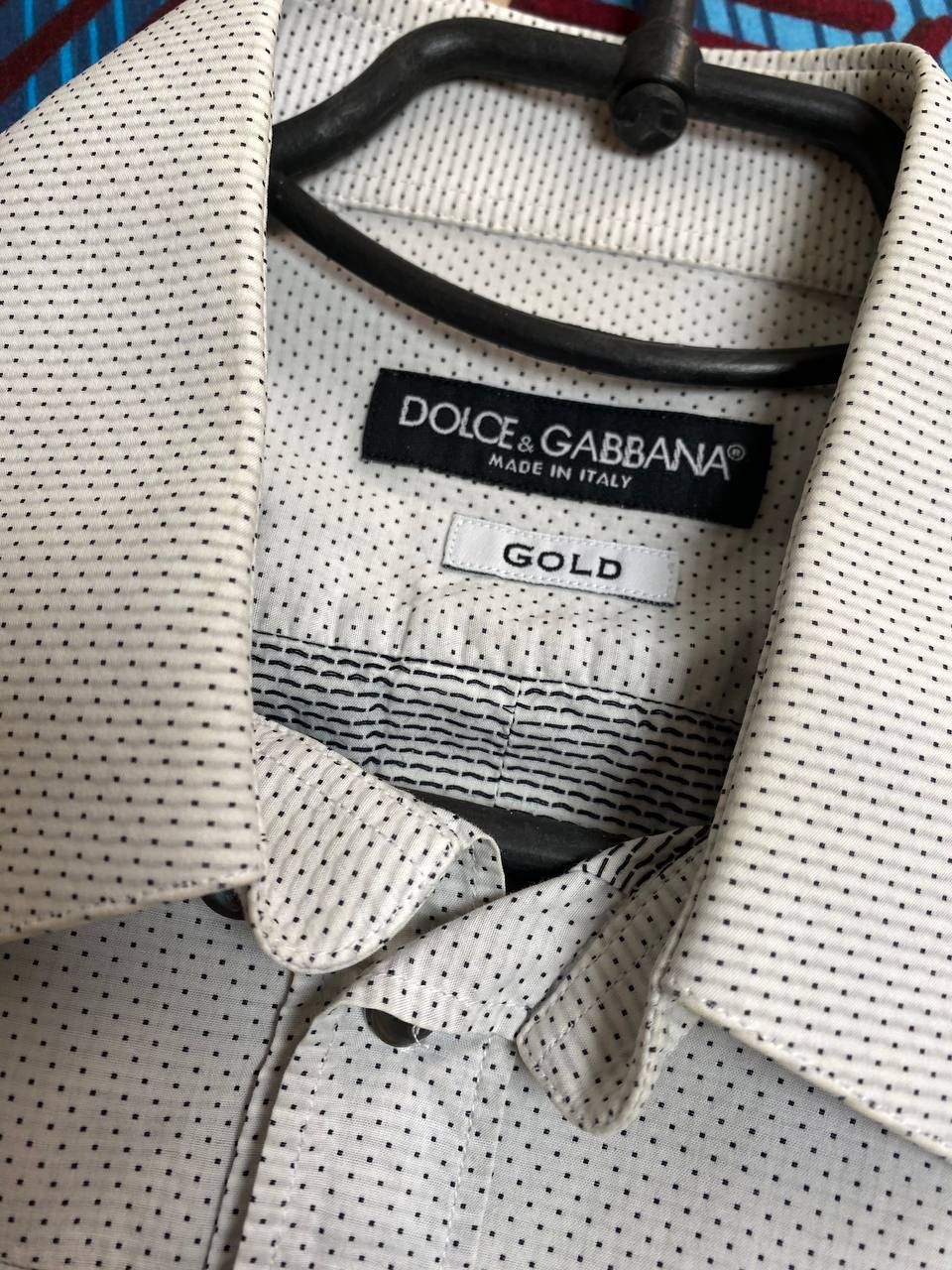 Dolce & Gabbana Vintage D&G Y2K shirt white print Dolce&Gabbana GOLD luxury Size US M / EU 48-50 / 2 - 2 Thumbnail