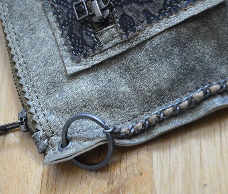 Other Culture Premium Leather Handbag, Animal Print Size ONE SIZE - 4 Thumbnail