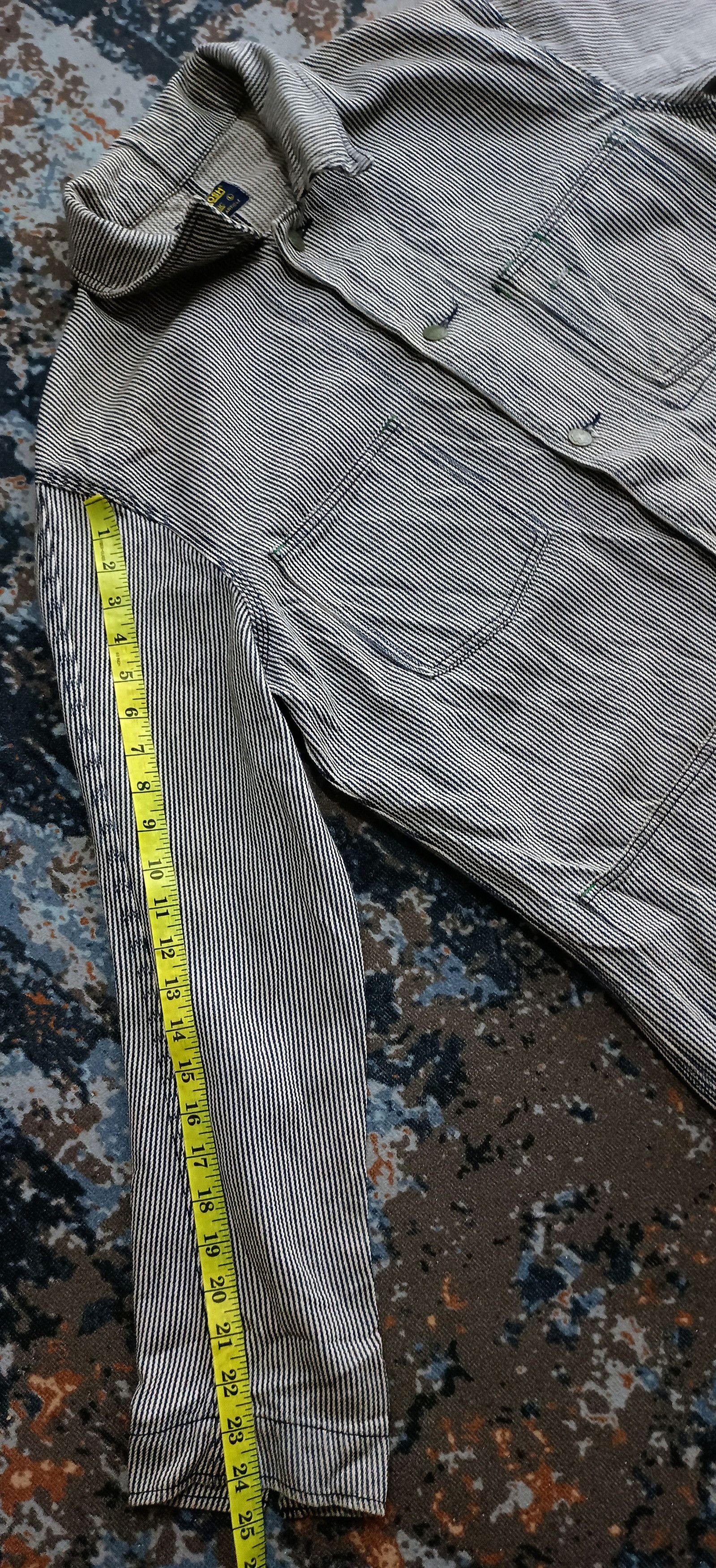 Oshkosh 💥Rare💥Oshkosh Classic Vintage Hickory Workers Chore Jacket Size US L / EU 52-54 / 3 - 16 Thumbnail