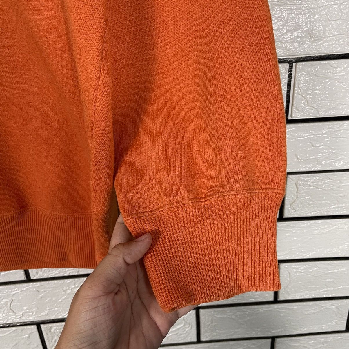 Japanese Brand Japanese Brand Triple Rund Angela Pullover Orange Hoodie Size US M / EU 48-50 / 2 - 11 Thumbnail