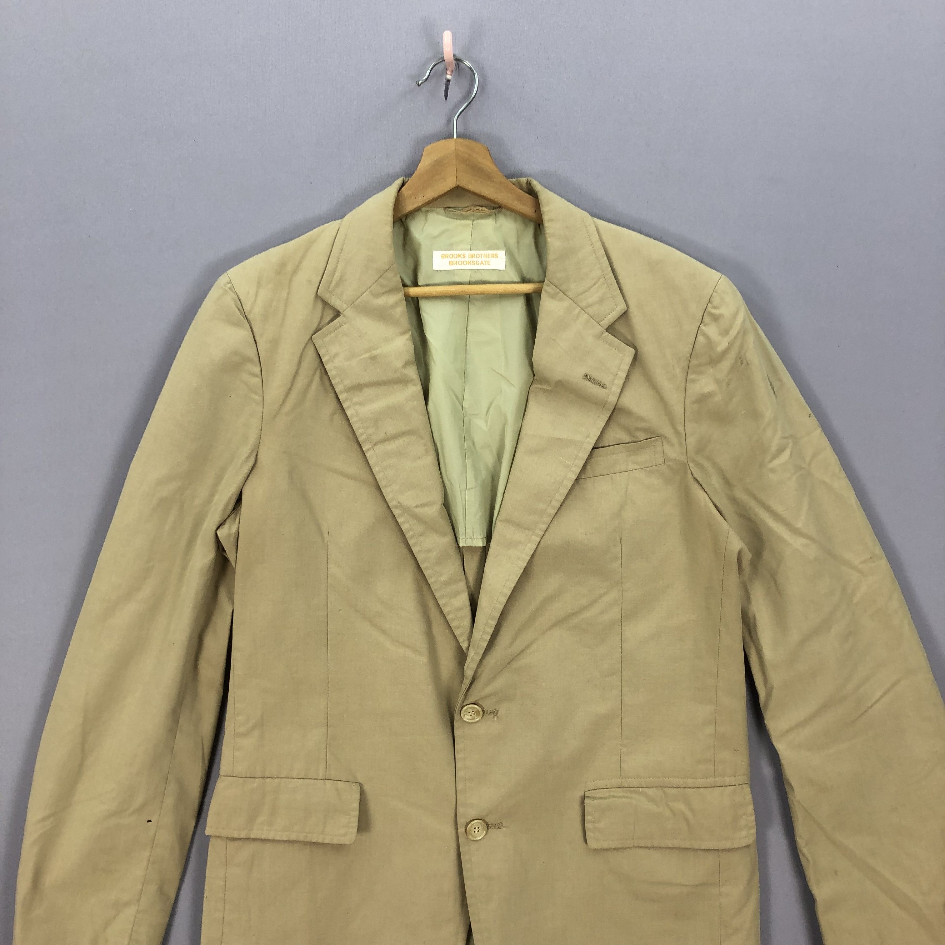 Brooks Brothers × Vintage Vintage 90s Brooks Brothers Coat Jacket Size 44S - 3 Thumbnail